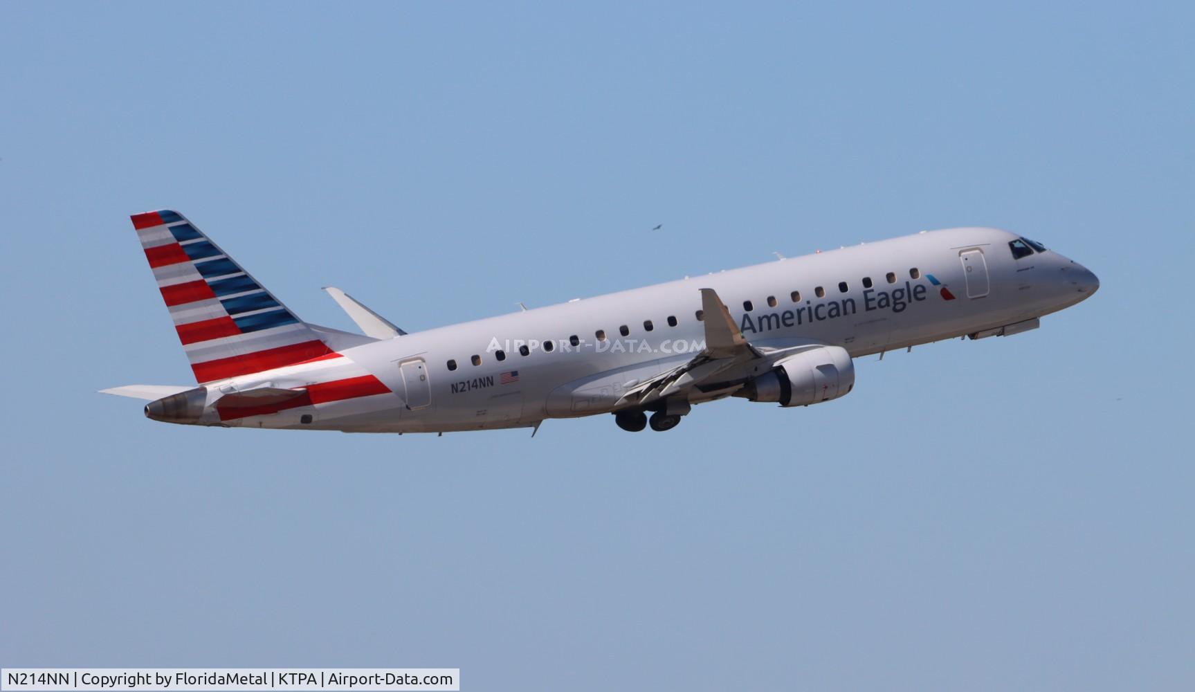 N214NN, 2015 Embraer 175LR (ERJ-170-200LR) C/N 17000508, ENY/AE E175  zx tpa-mia