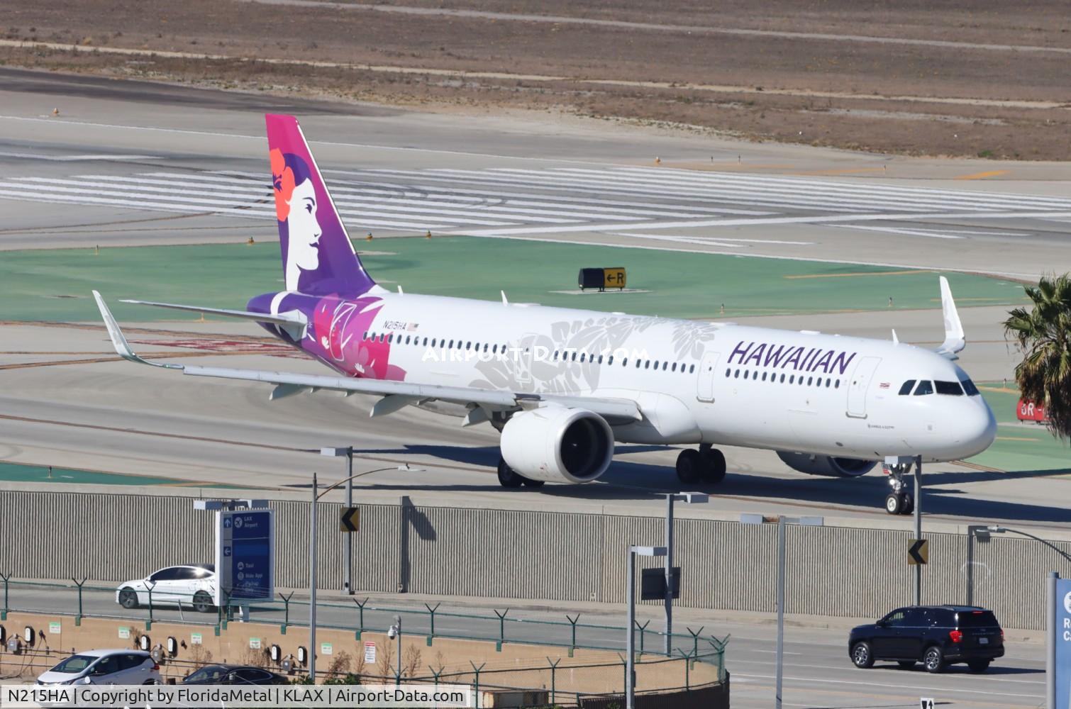 N215HA, 2018 Airbus A321-271N C/N 8266, HAL A321N zx lax-koa