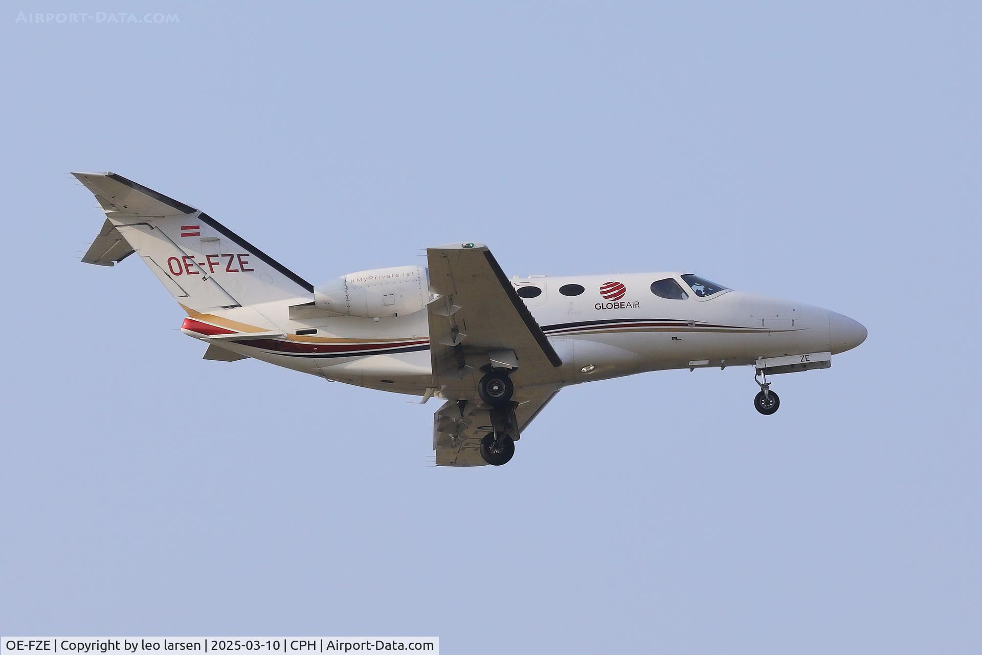 OE-FZE, 2009 Cessna 510 Citation Mustang Citation Mustang C/N 510-0217, Copenhagen 10.3.2025