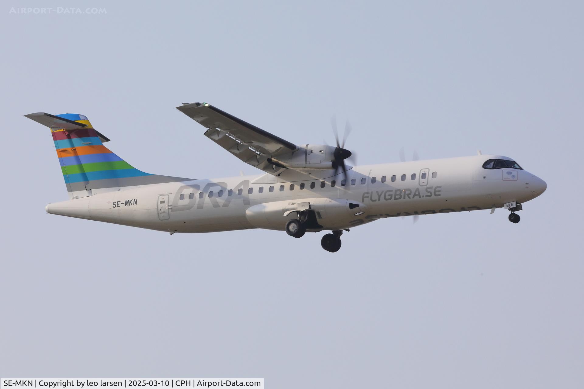 SE-MKN, 2020 ATR 72-600 C/N 1578, Copenhagen 10.3.2025