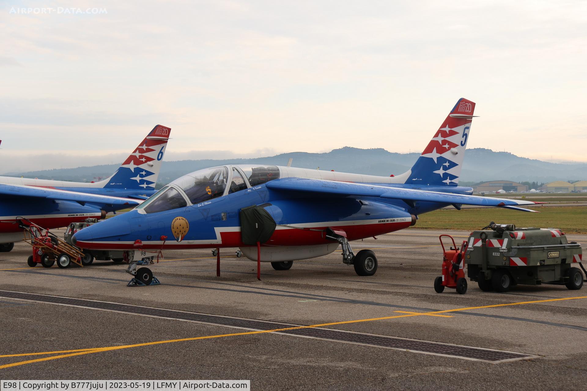 E98, Dassault-Dornier Alpha Jet E C/N E98, at Salon 2023