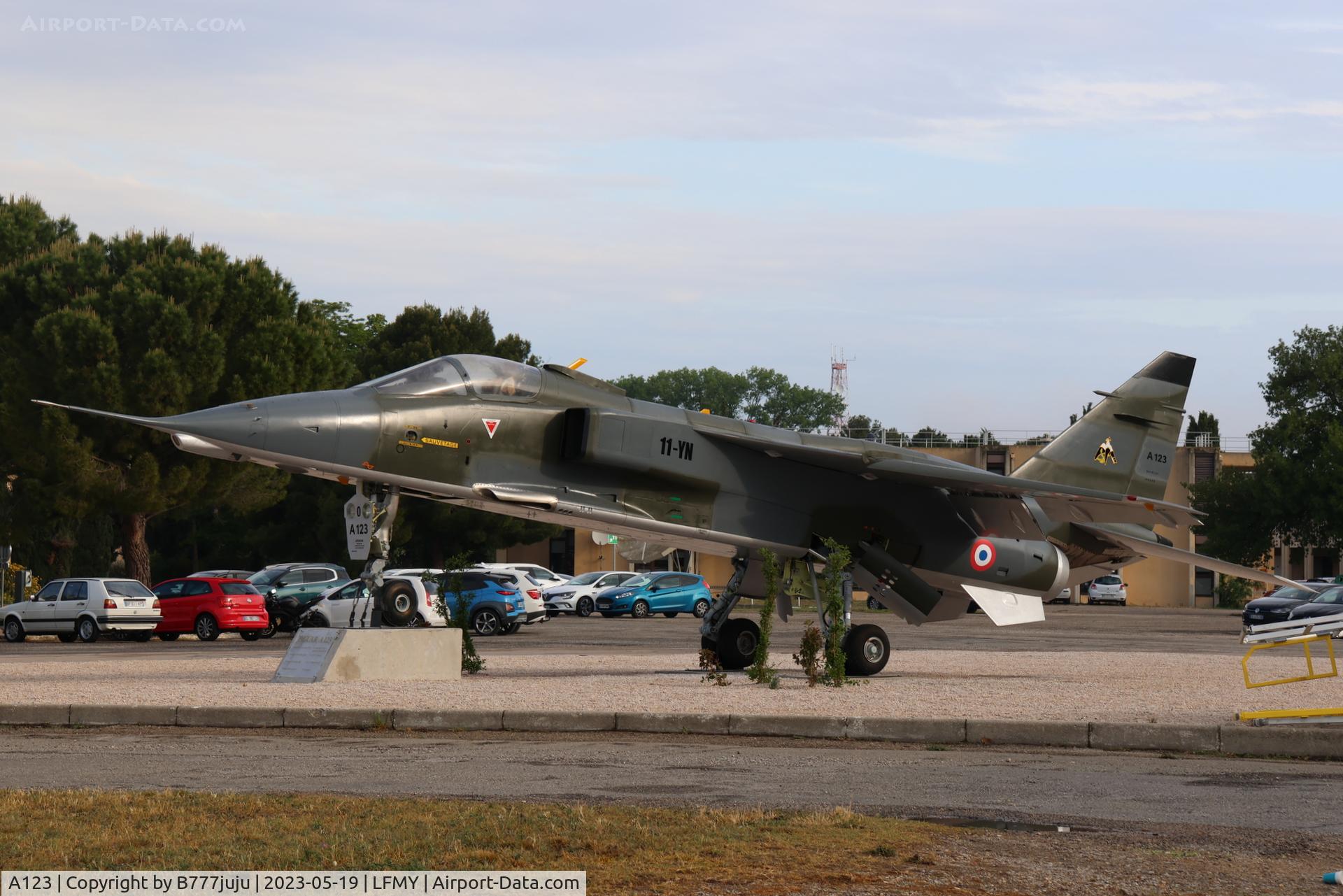 A123, Sepecat Jaguar A C/N A123, at Salon 2023