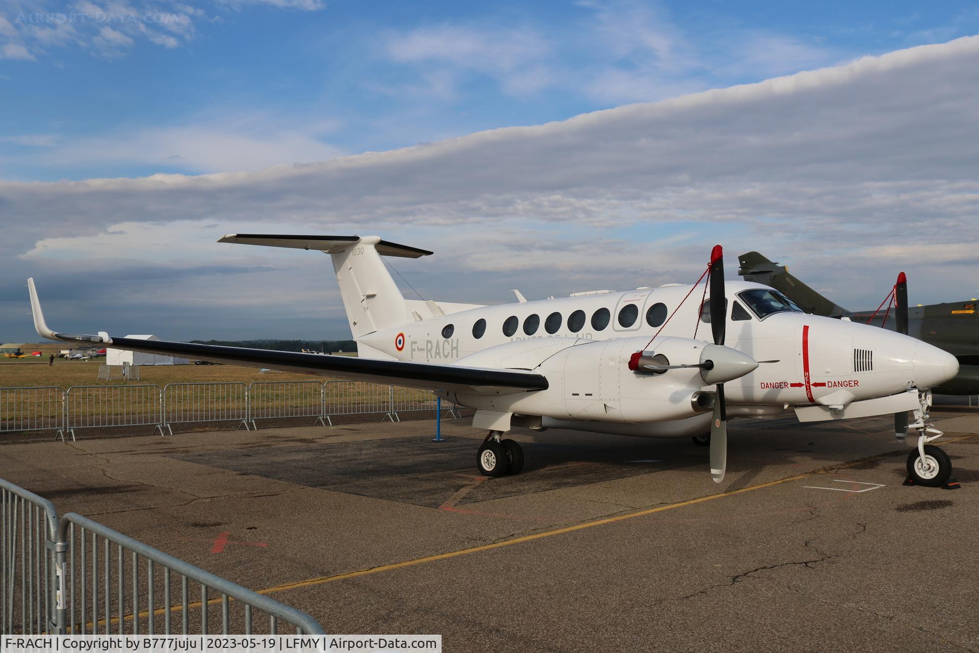 F-RACH, 2016 Beechcraft 350ER/ALSR C/N FL-1030, at Salon 2023
