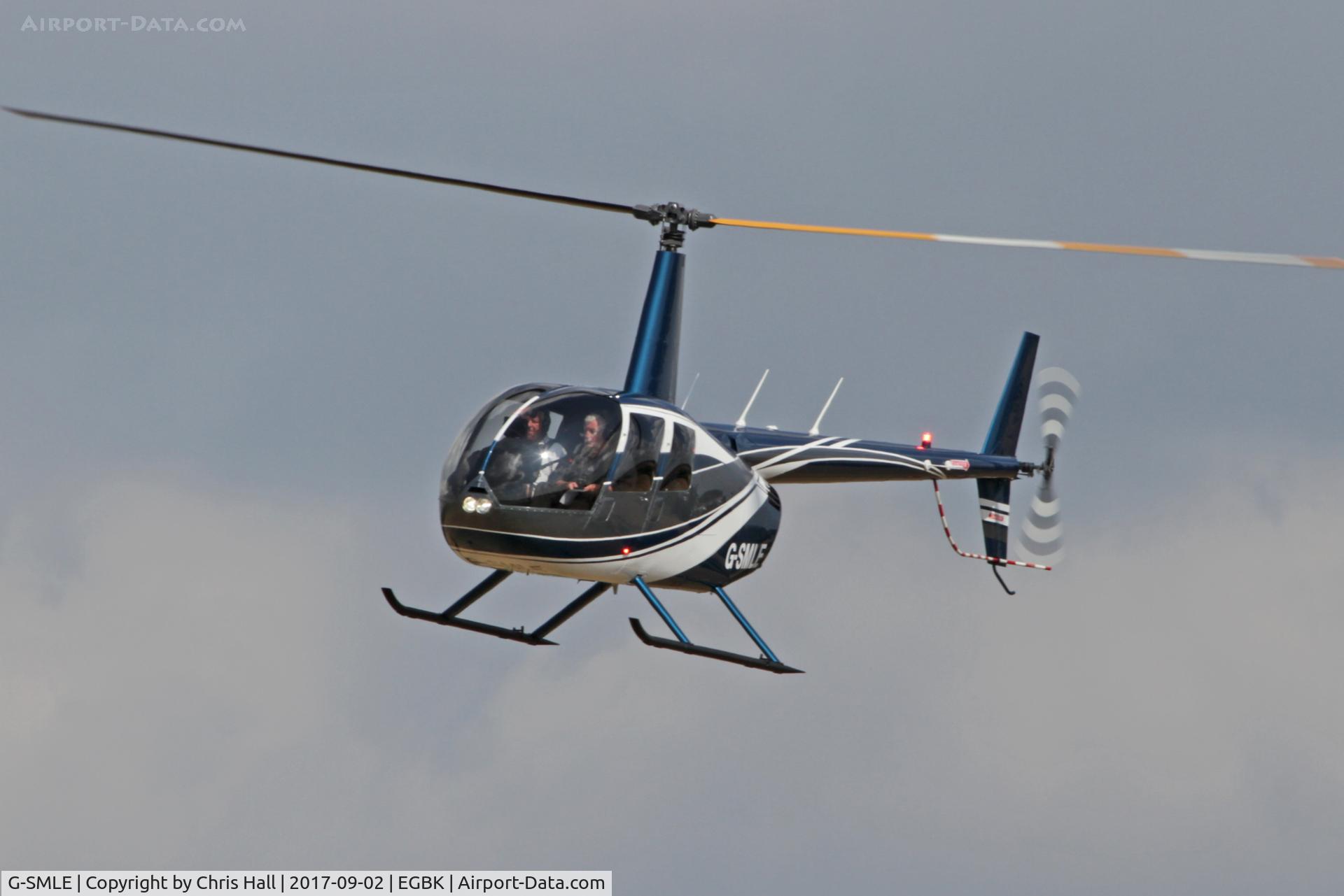 G-SMLE, 2016 Robinson R44  Raven II C/N 13995, LAA Rally 2017, Sywell