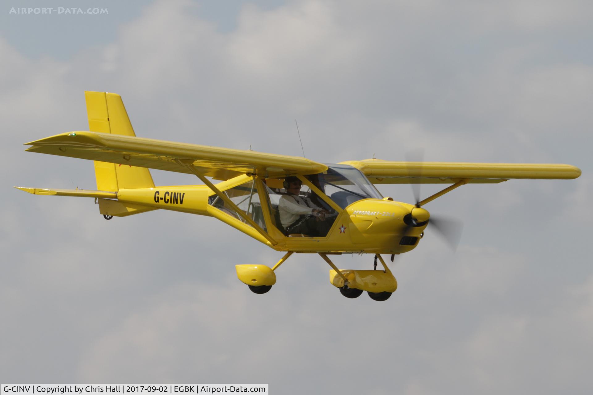 G-CINV, 2015 Aeroprakt A22-LS Foxbat C/N LAA 317B-15316, LAA Rally 2017, Sywell
