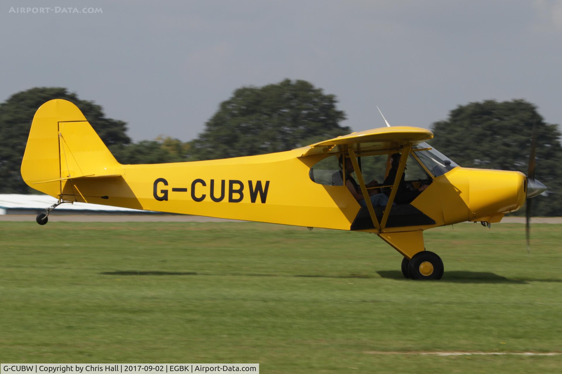 G-CUBW, 2005 Wag-Aero CUBy Acro Trainer C/N PFA 108-13581, LAA Rally 2017, Sywell