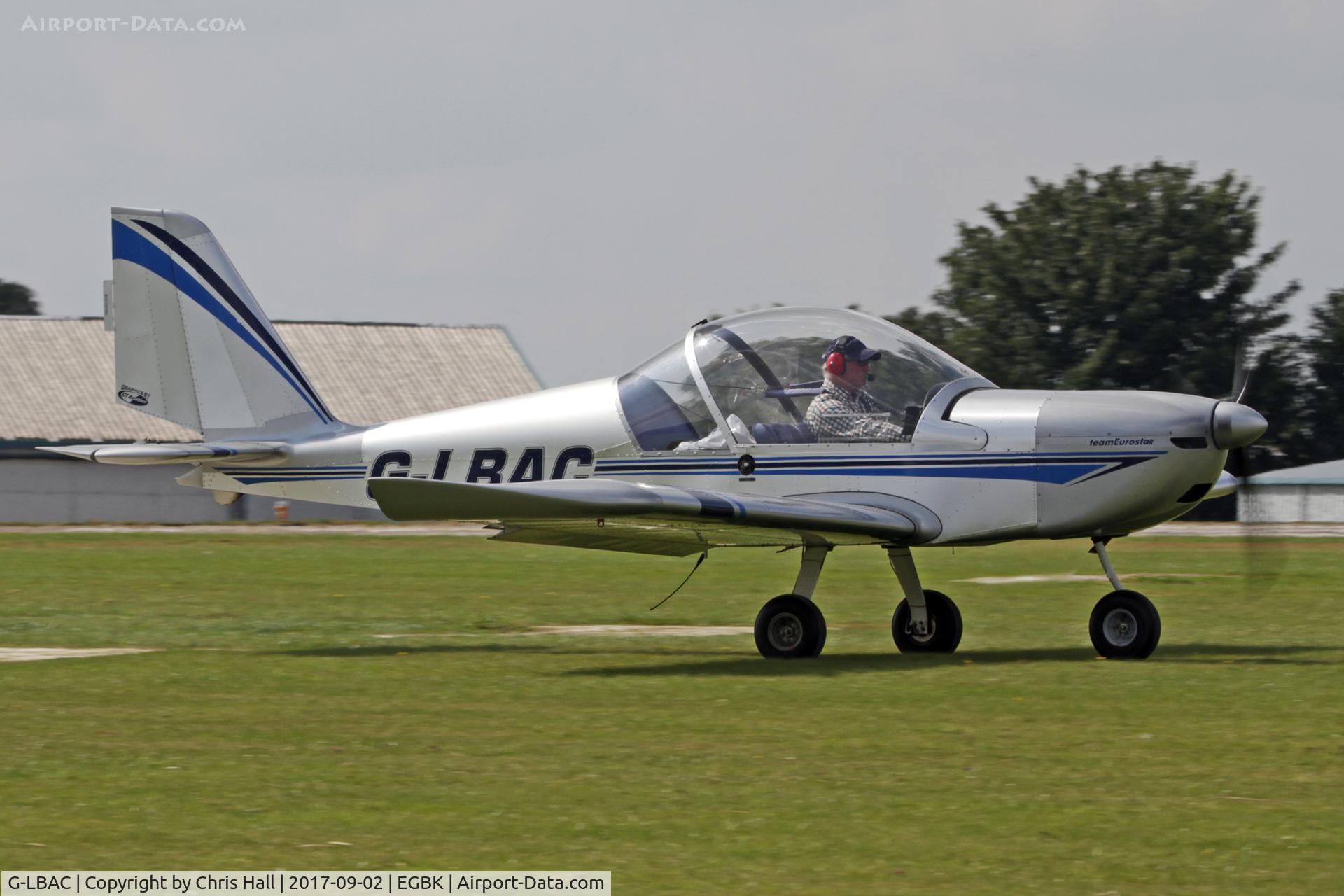 G-LBAC, 2011 Cosmik EV-97 TeamEurostar UK C/N 3934, LAA Rally 2017, Sywell