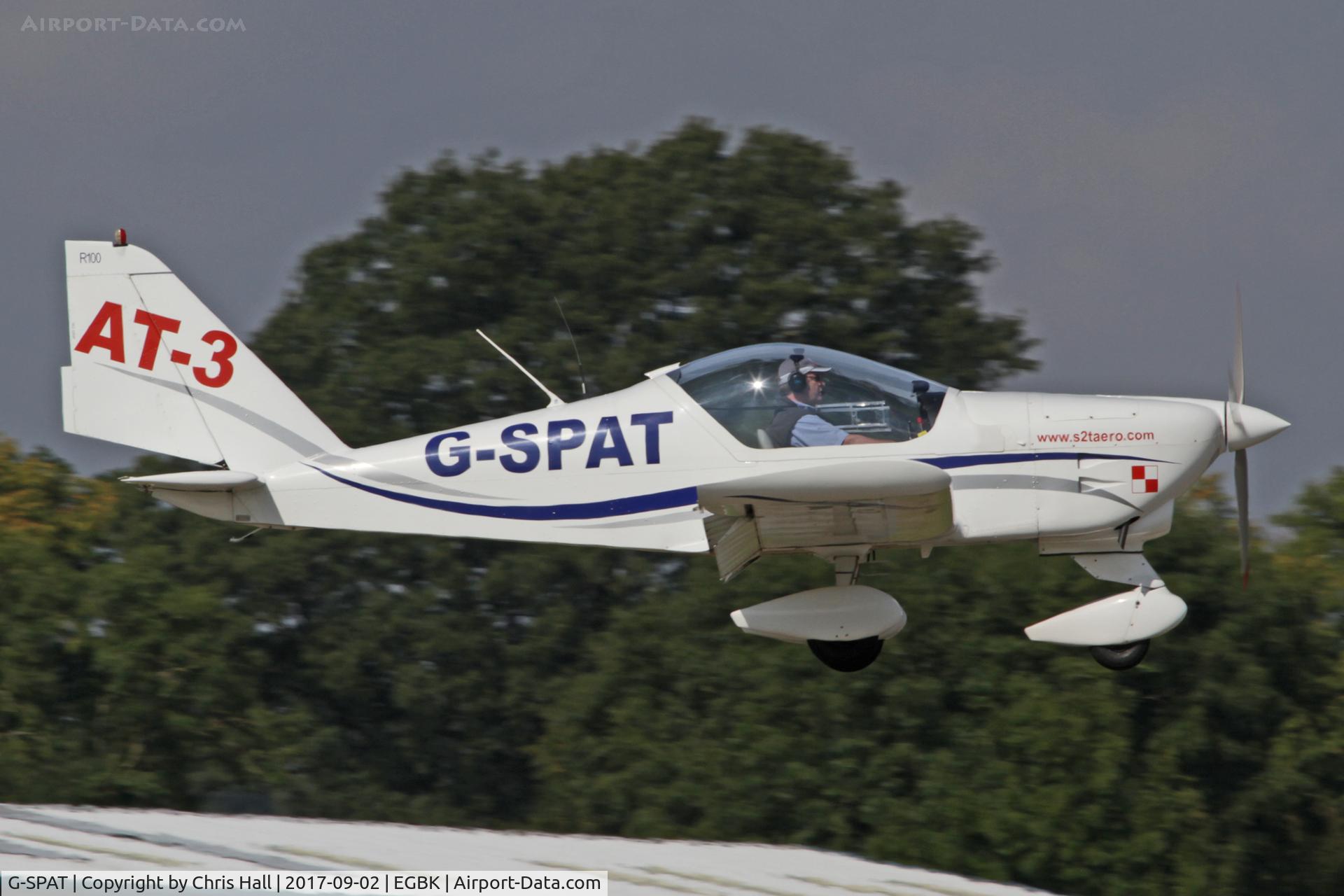 G-SPAT, 2003 Aero AT-3 R100 C/N AT3-008, LAA Rally 2017, Sywell