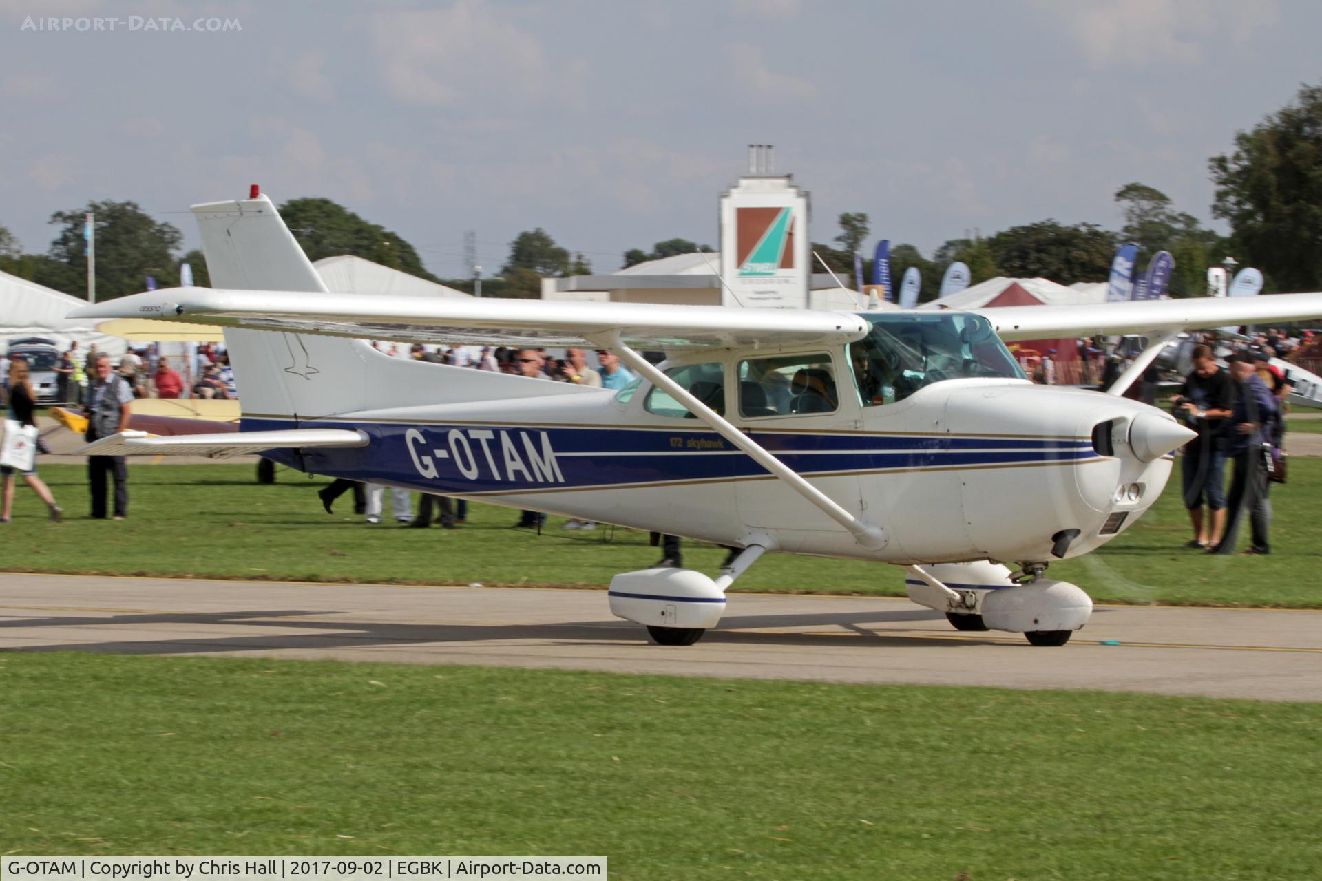 G-OTAM, 1974 Cessna 172M Skyhawk C/N 172-64098, LAA Rally 2017, Sywell