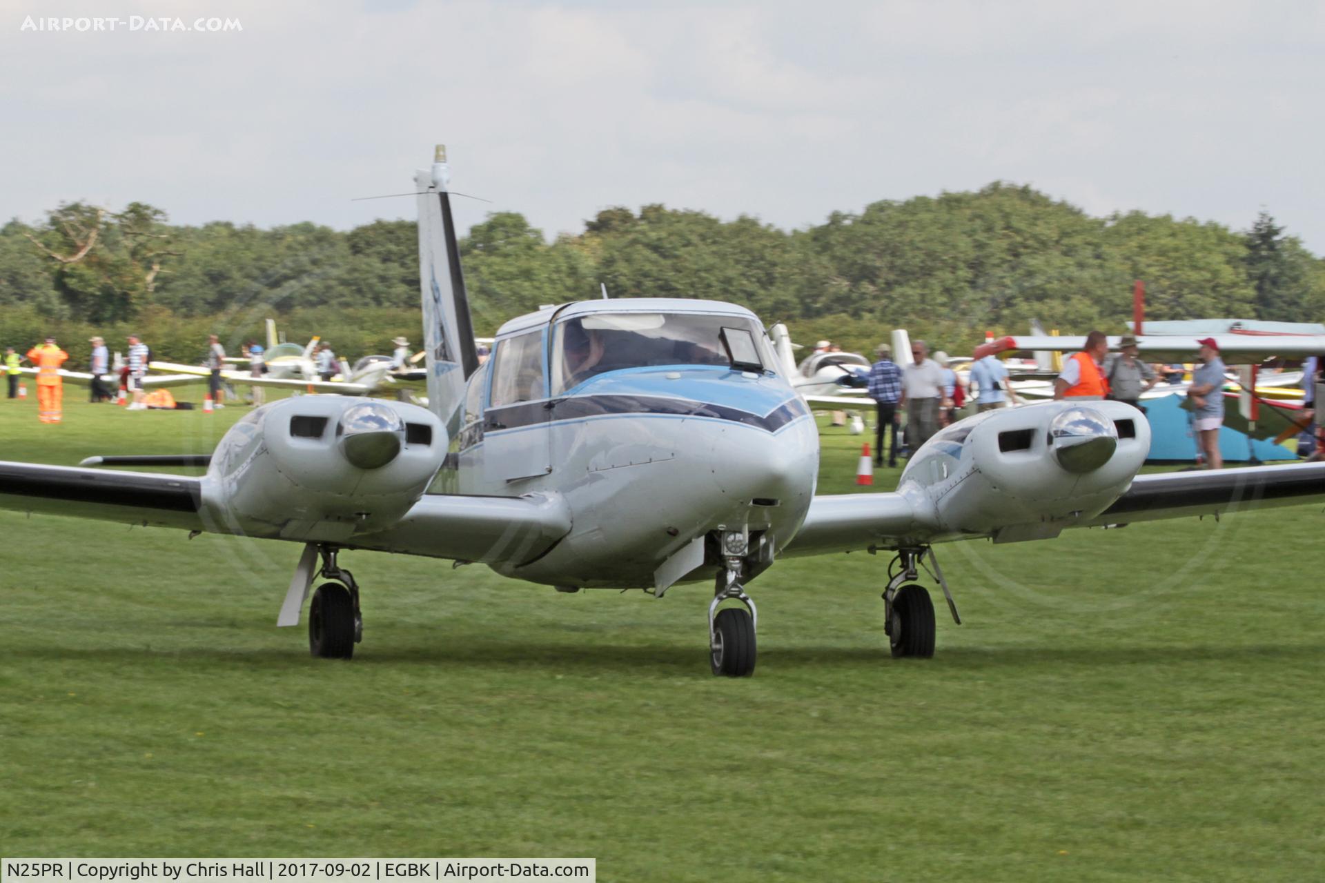 N25PR, 1967 Piper PA-30 Twin Comanche Twin Comanche C/N 30-1511, LAA Rally 2017, Sywell