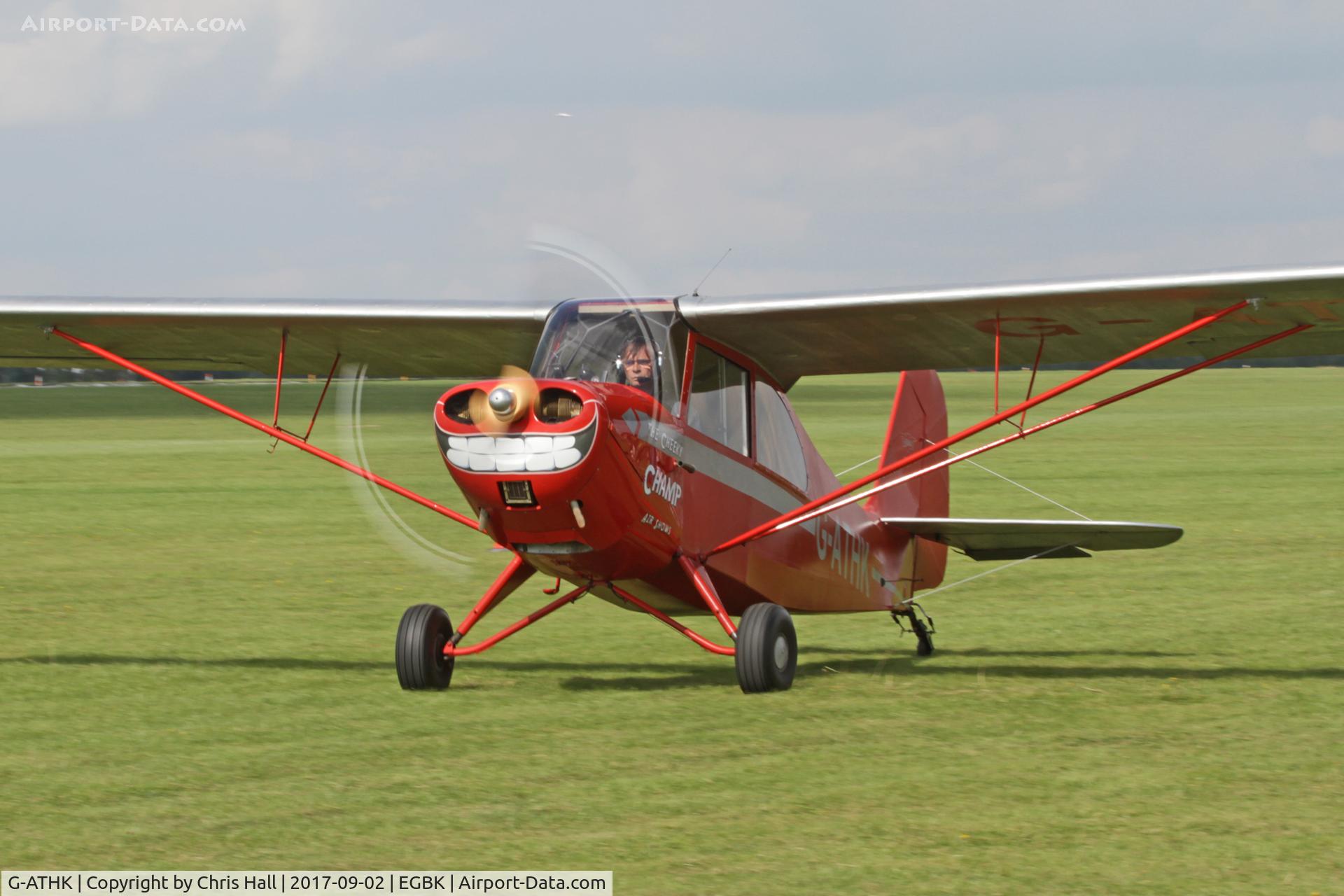 G-ATHK, 1946 Aeronca 7AC Champion C/N 7AC-971, LAA Rally 2017, Sywell