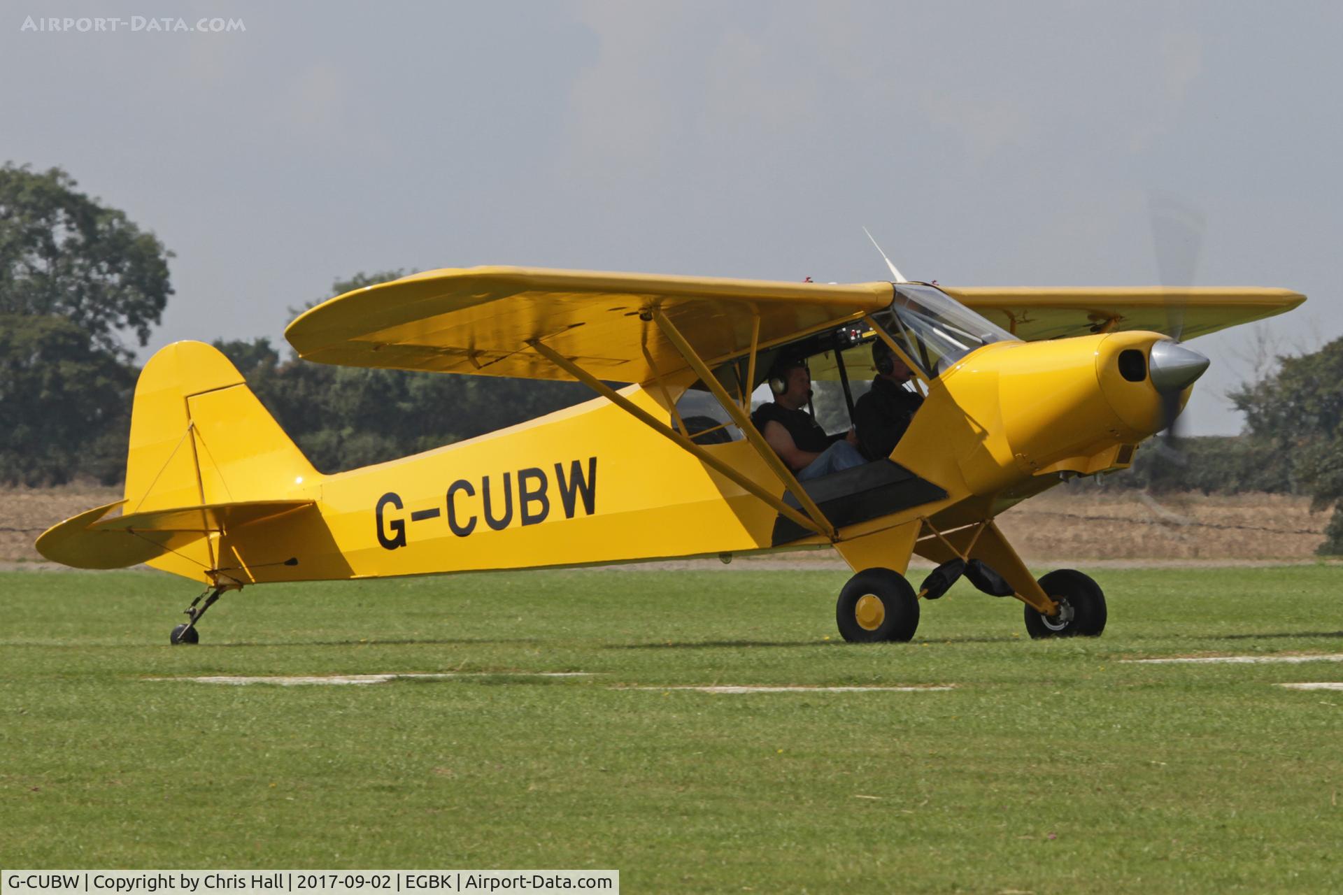G-CUBW, 2005 Wag-Aero CUBy Acro Trainer C/N PFA 108-13581, LAA Rally 2017, Sywell