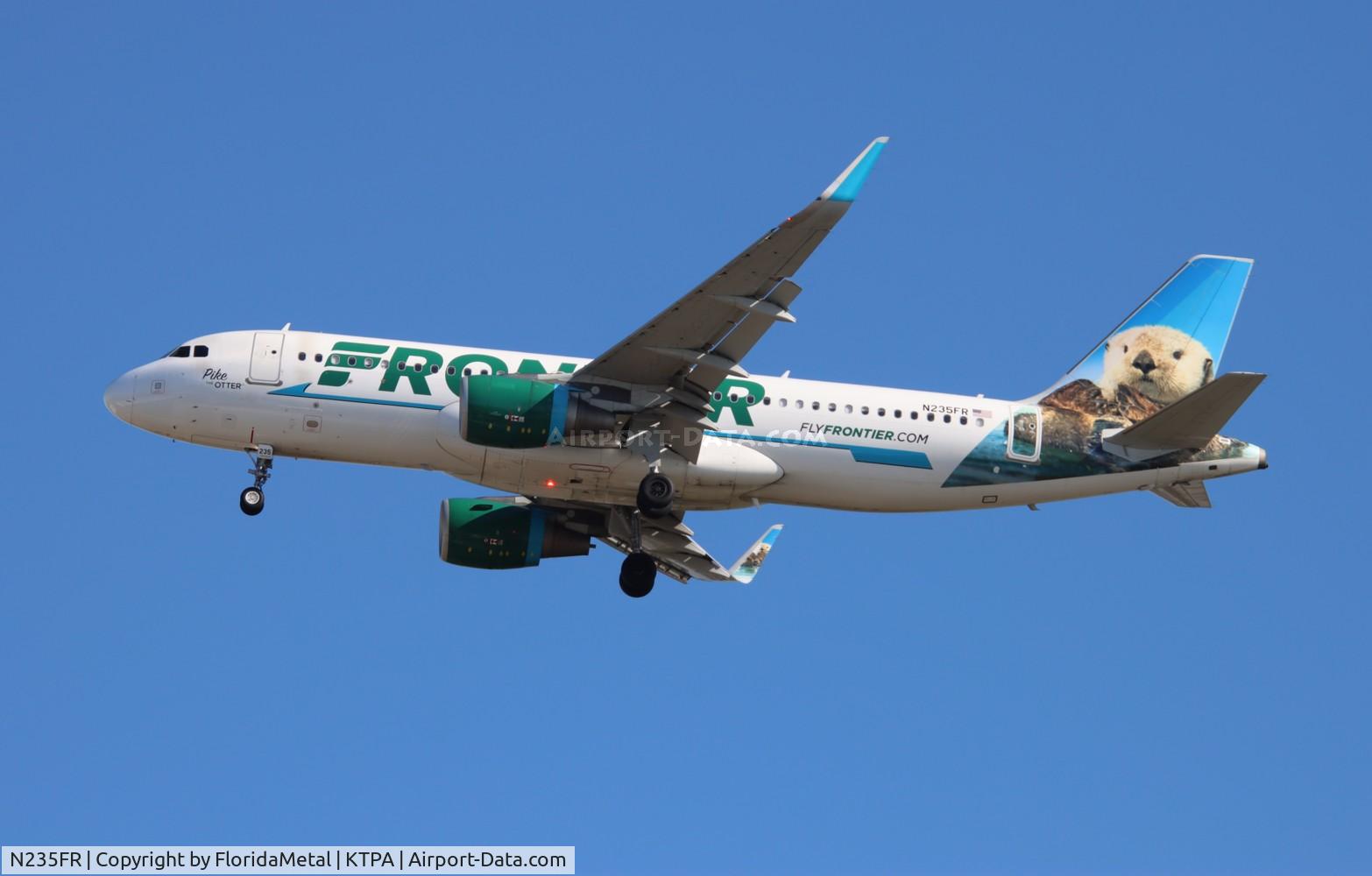 N235FR, 2016 Airbus A320-214 C/N 7272, FFT A320 Pike zx den-tpa