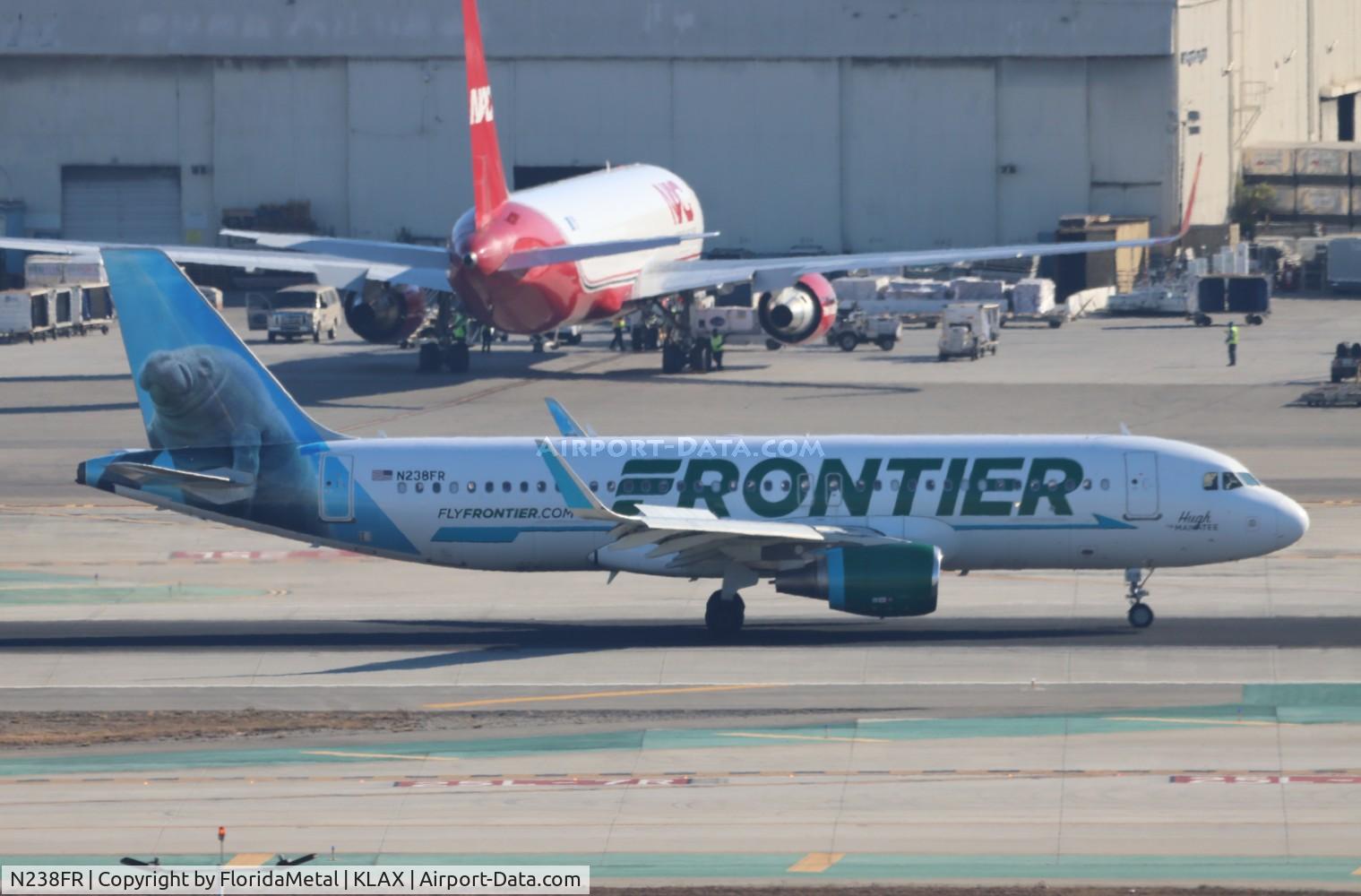 N238FR, 2016 Airbus A320-214 C/N 7458, FFT A320 Hugh zx dfw-lax