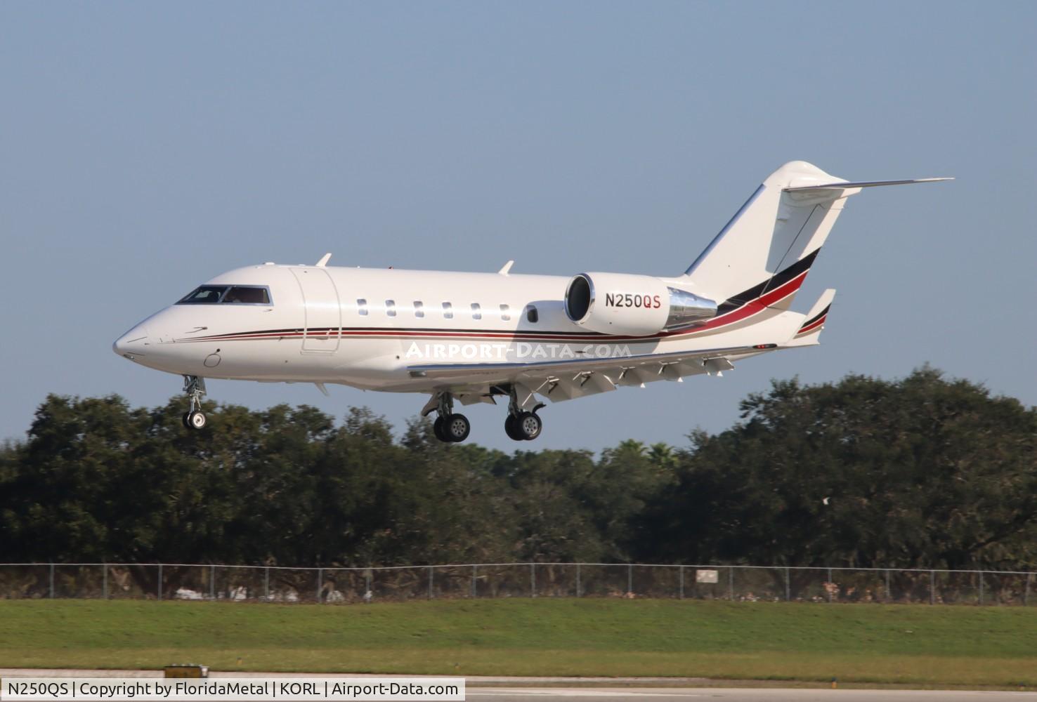 N250QS, 2022 Bombardier Challenger 650 C/N 6177, Challenger 650 zx mco-orl