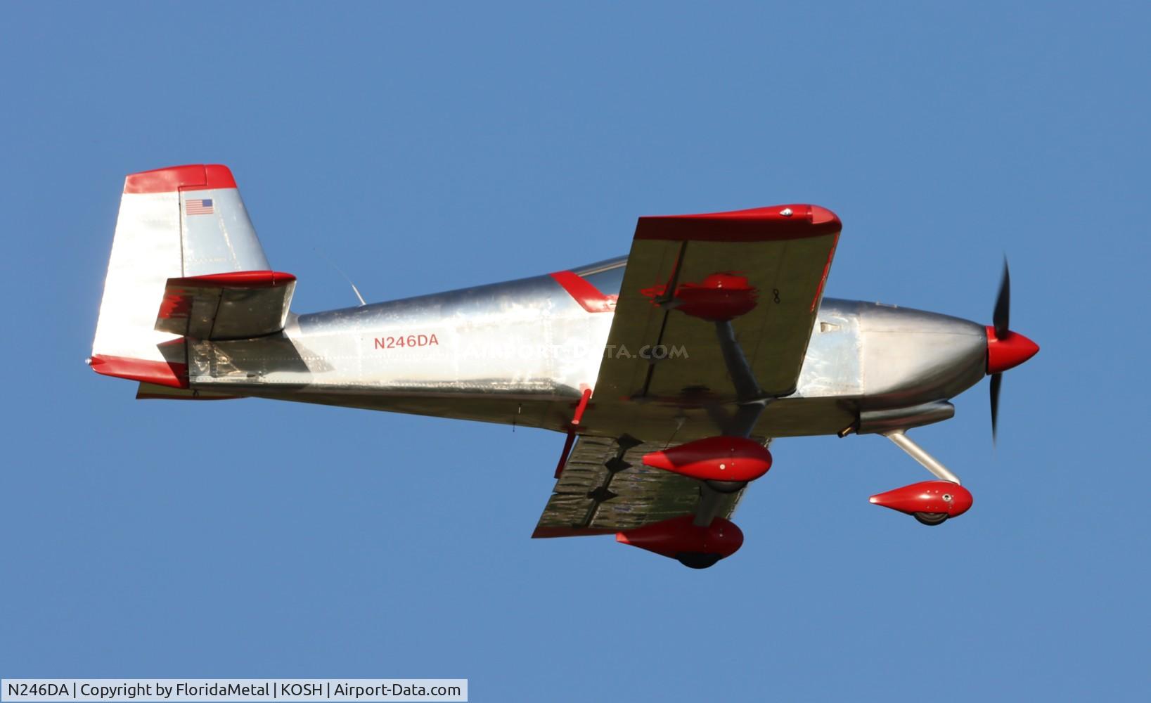 N246DA, 2021 Van's RV-9A C/N 92131, RV-9A zx