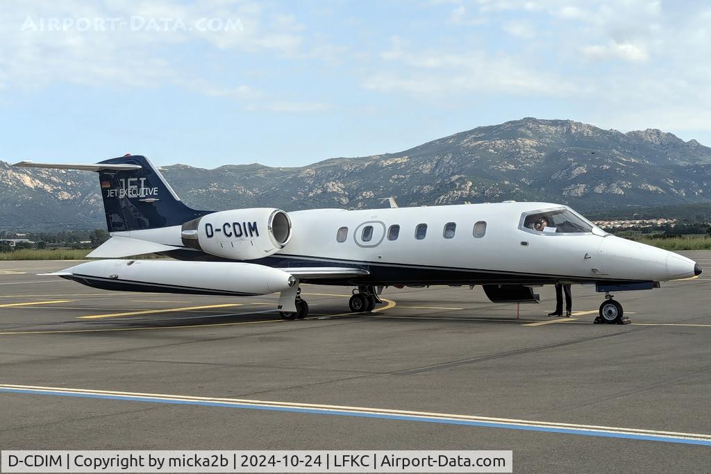 D-CDIM, 1990 Gates Learjet 35A C/N 35-664, Parked