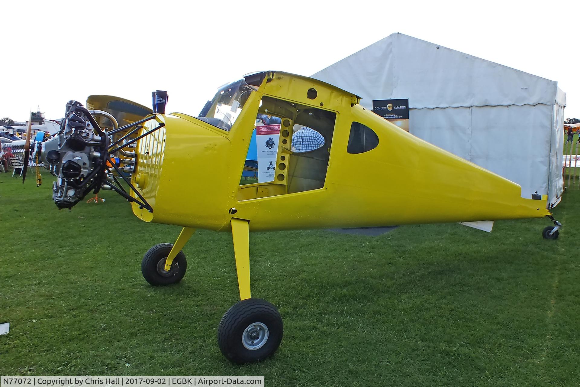 N77072, 1946 Cessna 120 C/N 11526, LAA Rally 2017, Sywell