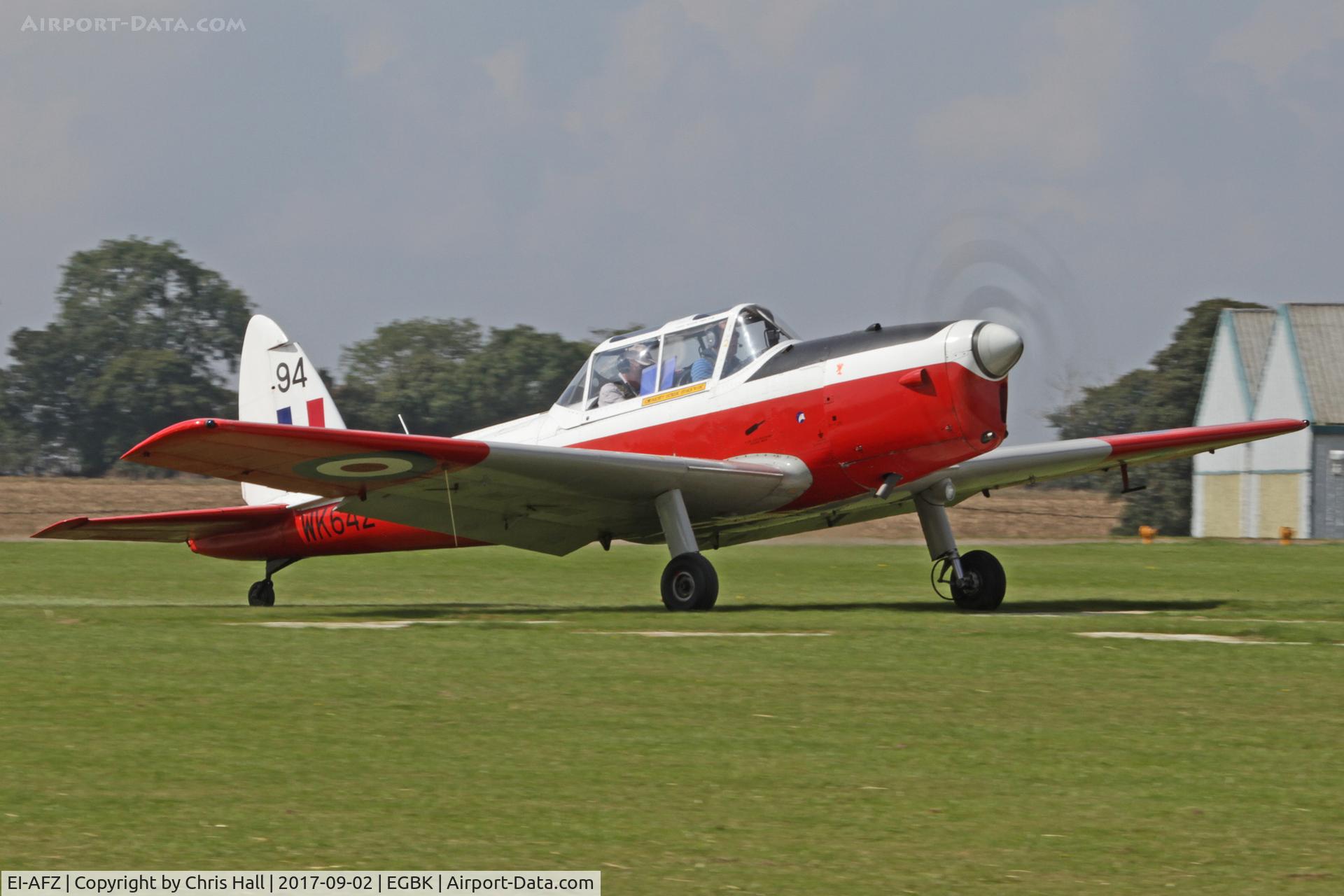 EI-AFZ, 1952 De Havilland DHC-1 Chipmunk T.10 C/N C1/0659, LAA Rally 2017, Sywell