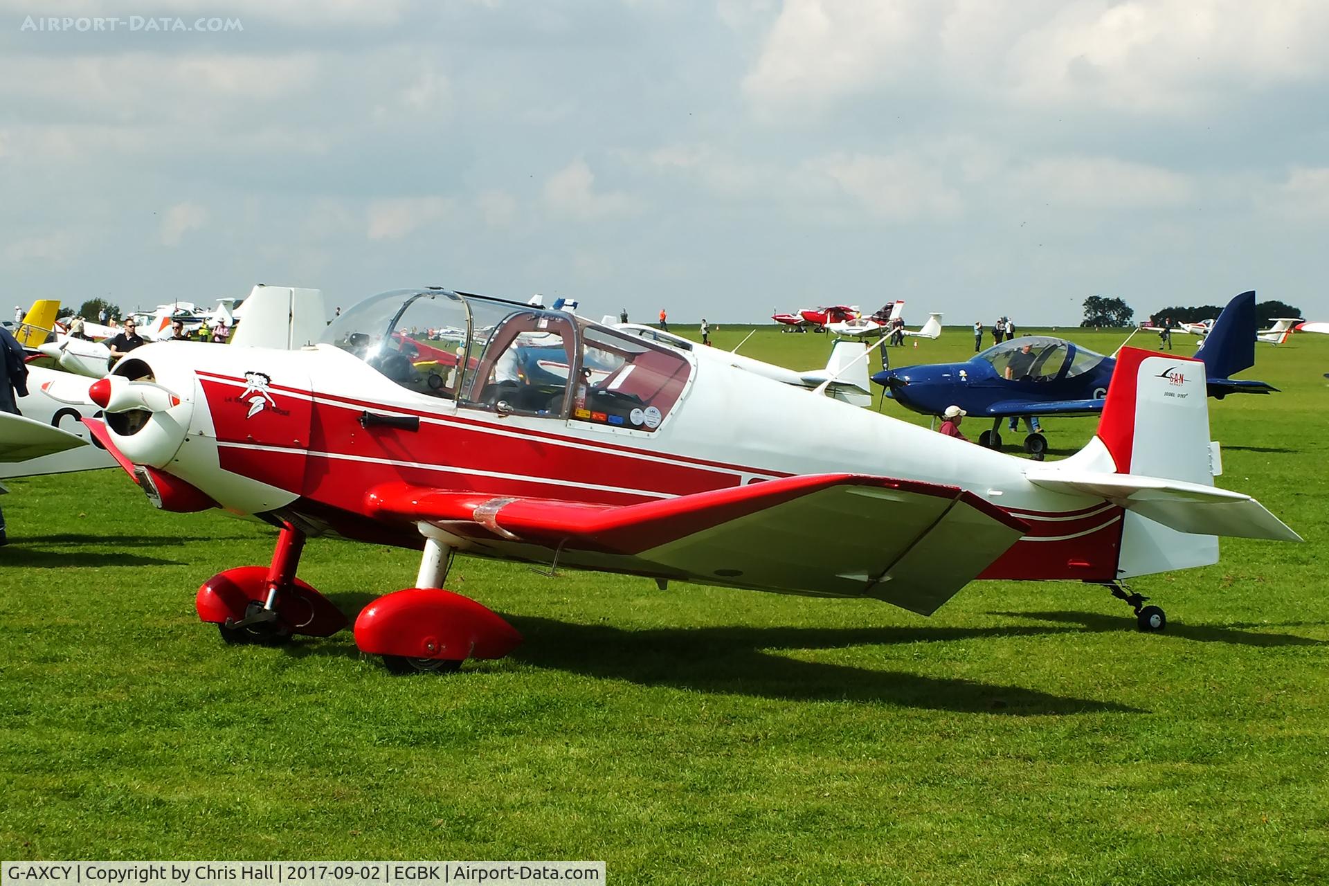 G-AXCY, 1956 SAN Jodel D-117A C/N 499, LAA Rally 2017, Sywell