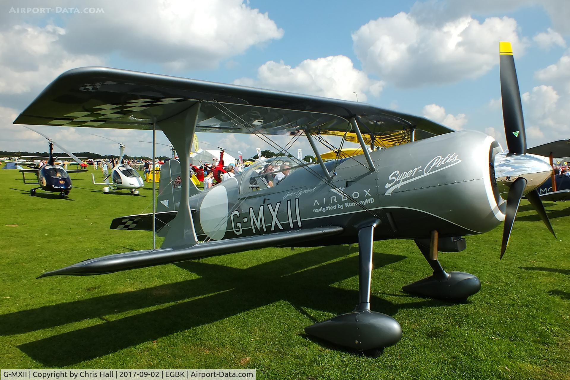 G-MXII, 2012 Pitts Model 12 C/N LAA 349 15116, LAA Rally 2017, Sywell