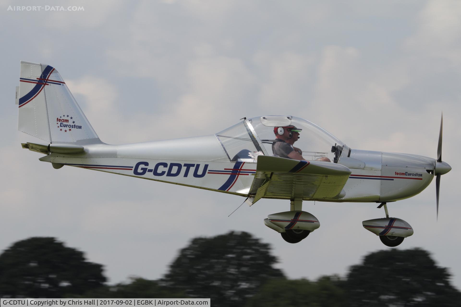 G-CDTU, 2005 Cosmik EV-97 TeamEurostar UK C/N 2522, LAA Rally 2017, Sywell