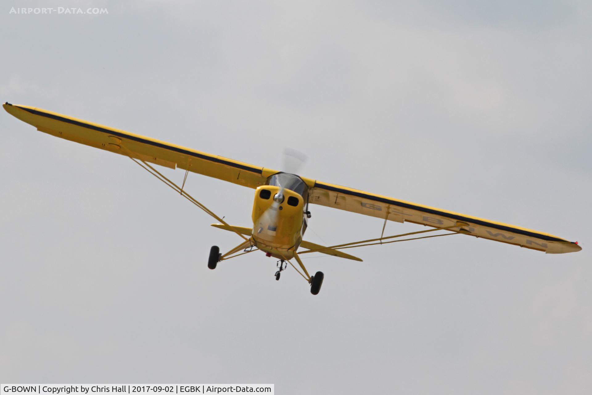 G-BOWN, 1947 Piper PA-12 Super Cruiser C/N 12-1912, LAA Rally 2017, Sywell