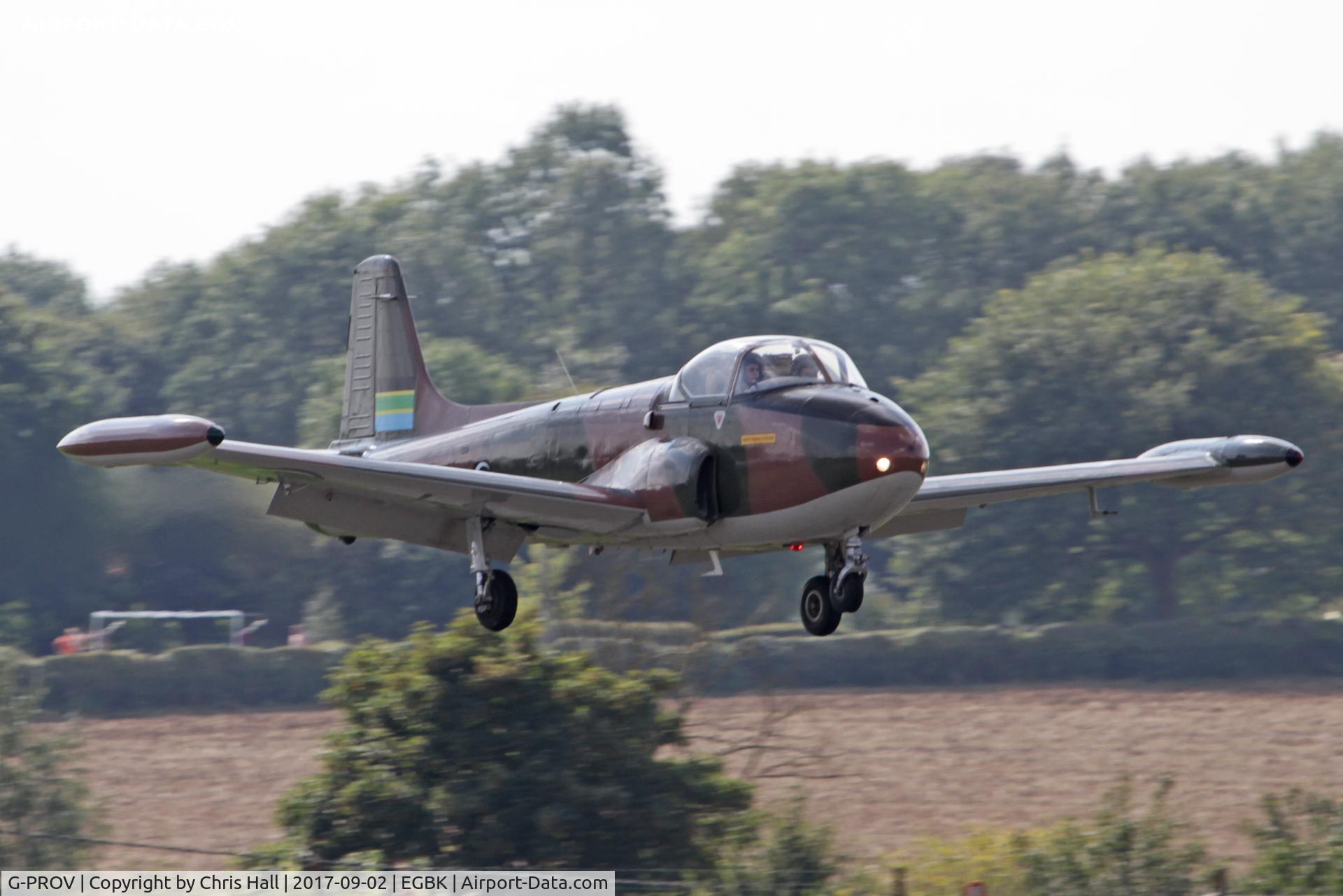 G-PROV, 1967 BAC 84 Jet Provost T.52 (Mod) C/N PAC/W/23905, LAA Rally 2017, Sywell