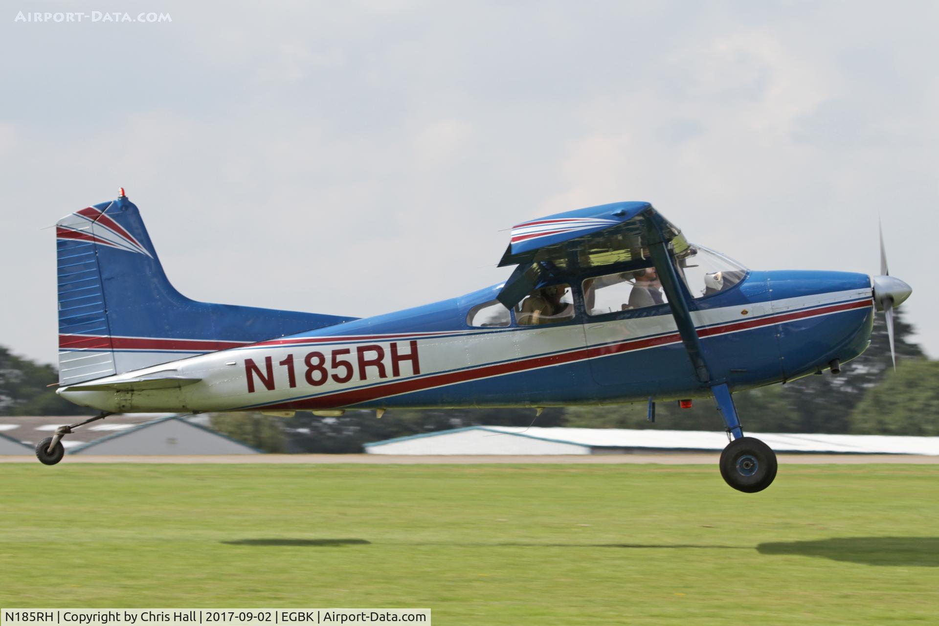 N185RH, 1962 Cessna 185A Skywagon C/N 185-0413, LAA Rally 2017, Sywell