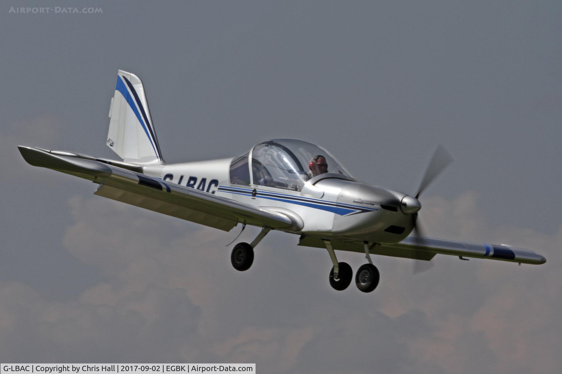 G-LBAC, 2011 Cosmik EV-97 TeamEurostar UK C/N 3934, LAA Rally 2017, Sywell