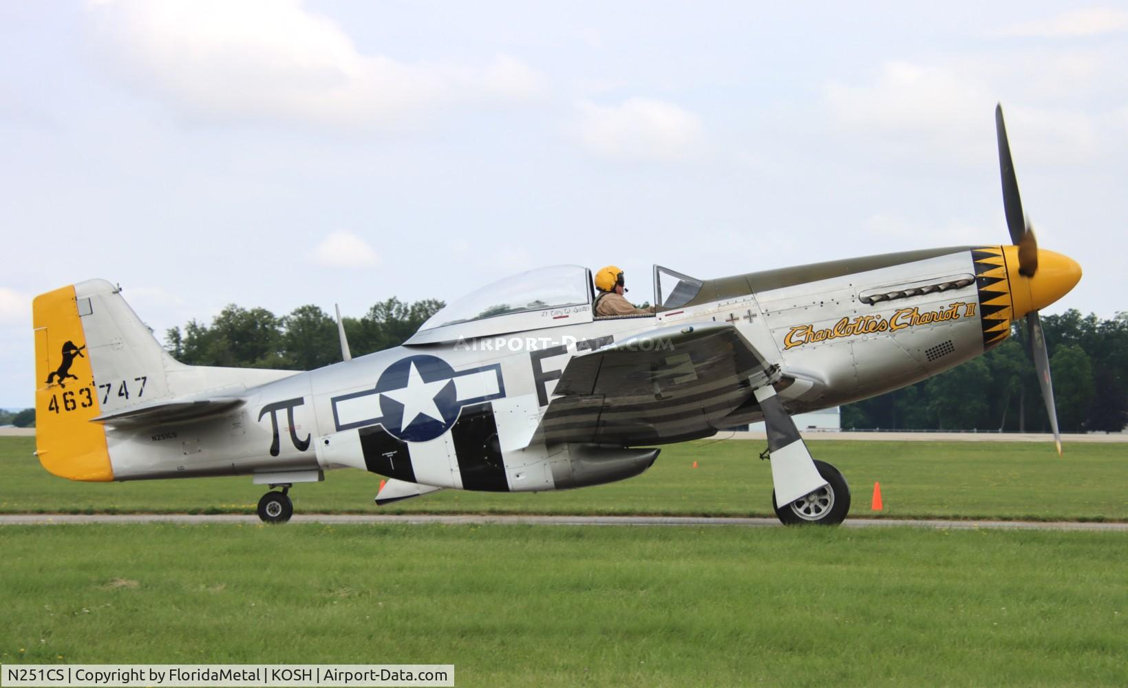 N251CS, North American F-51D Mustang C/N 44-74977N, P-51D Charlotte's Chariot II zx 