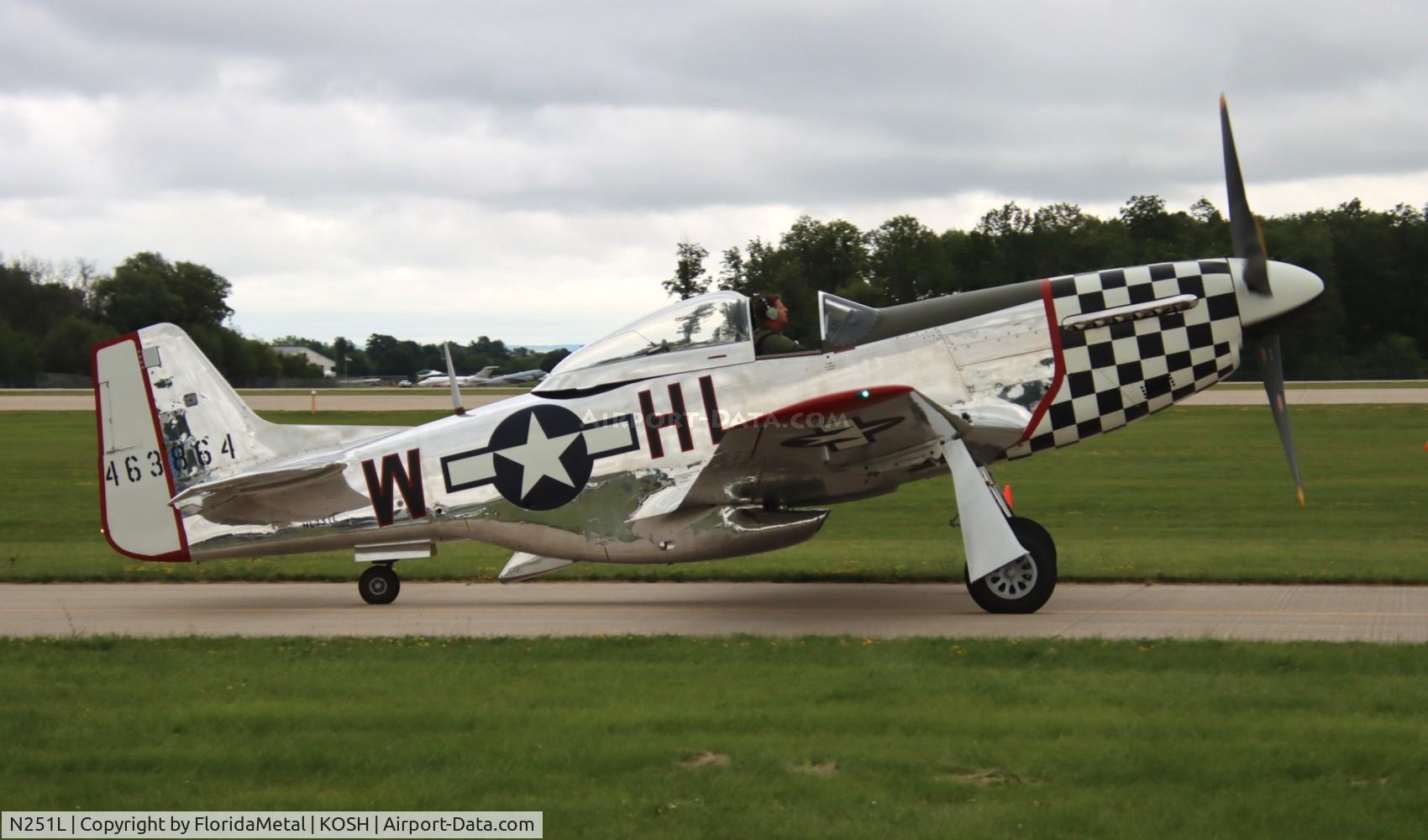 N251L, 1960 North American P-51D Mustang C/N 122-31590 (44-63864), P-51D Twilight Tear zx