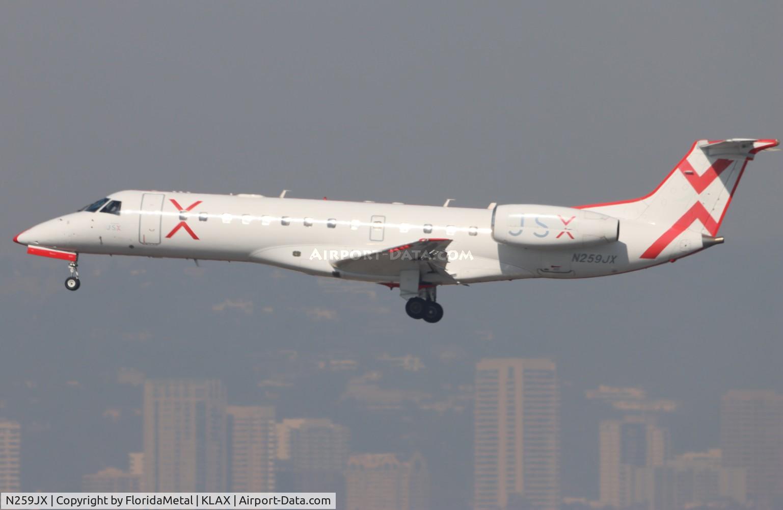 N259JX, 2001 Embraer ERJ-135LR (EMB-135LR) C/N 145402, JSX E135 zx las-lax