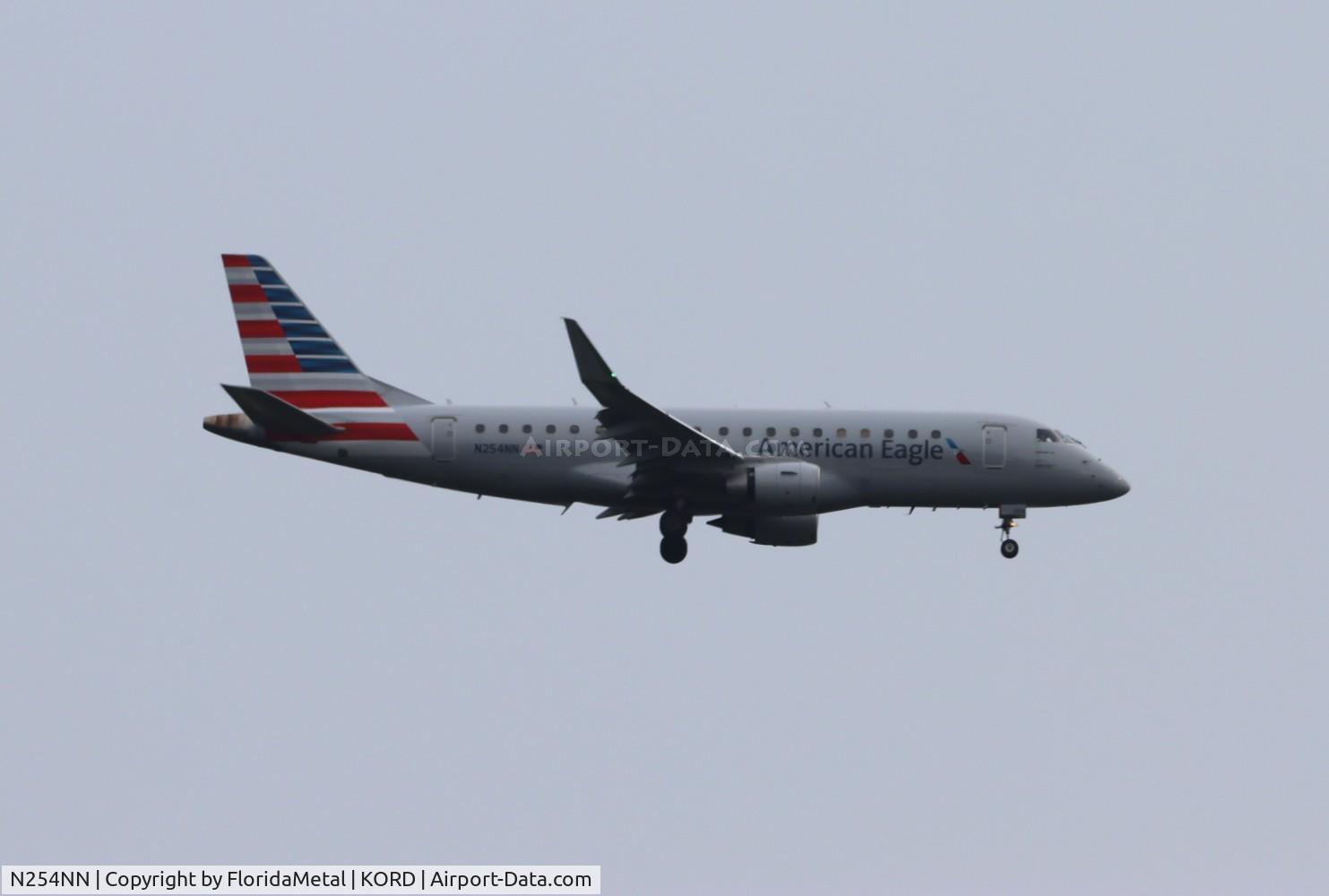 N254NN, 2017 Embraer 175LR (ERJ-170-200LR) C/N 17000650, ENY/AE E175 zx mci-ord