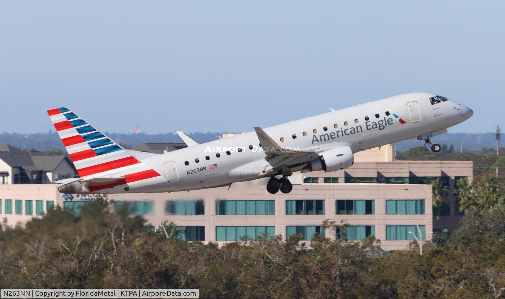 N263NN, 2017 Embraer 175LR (ERJ-170-200LR) C/N 17000703, ENY/AE E175 zx tpa-mia