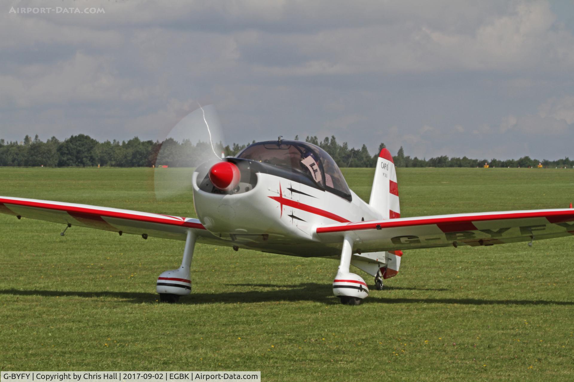 G-BYFY, 1992 Mudry CAP-10B C/N 263, LAA Rally 2017, Sywell