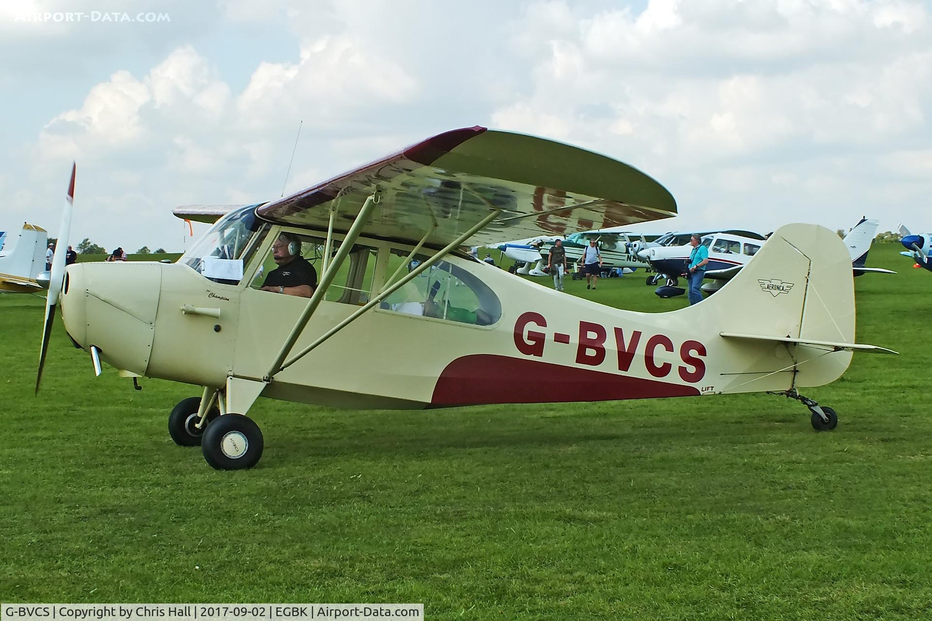 G-BVCS, 1946 Aeronca 7AC Champion C/N 7AC-1346, LAA Rally 2017, Sywell