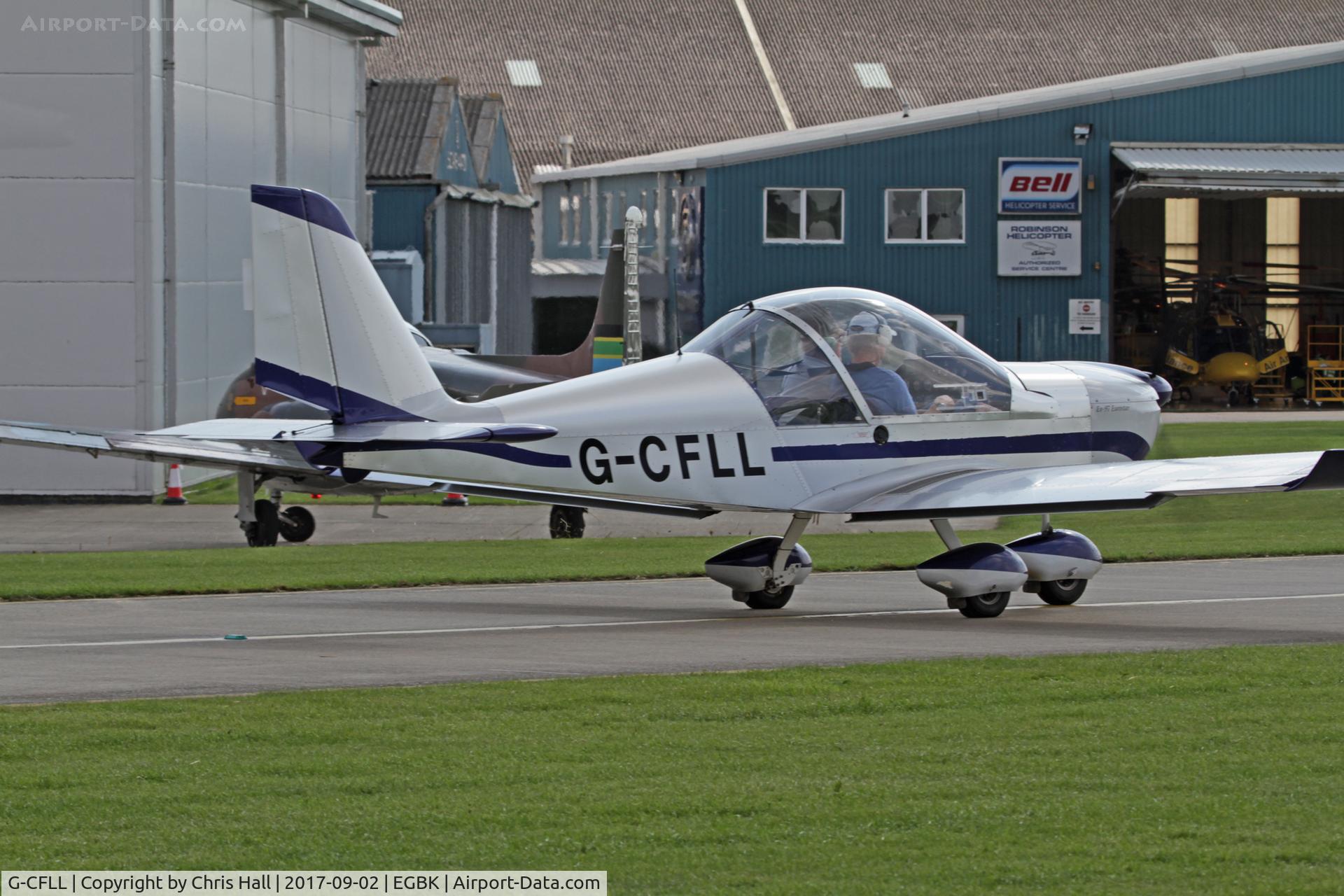G-CFLL, 2008 Aerotechnik EV-97 Eurostar C/N LAA 315-14825, LAA Rally 2017, Sywell