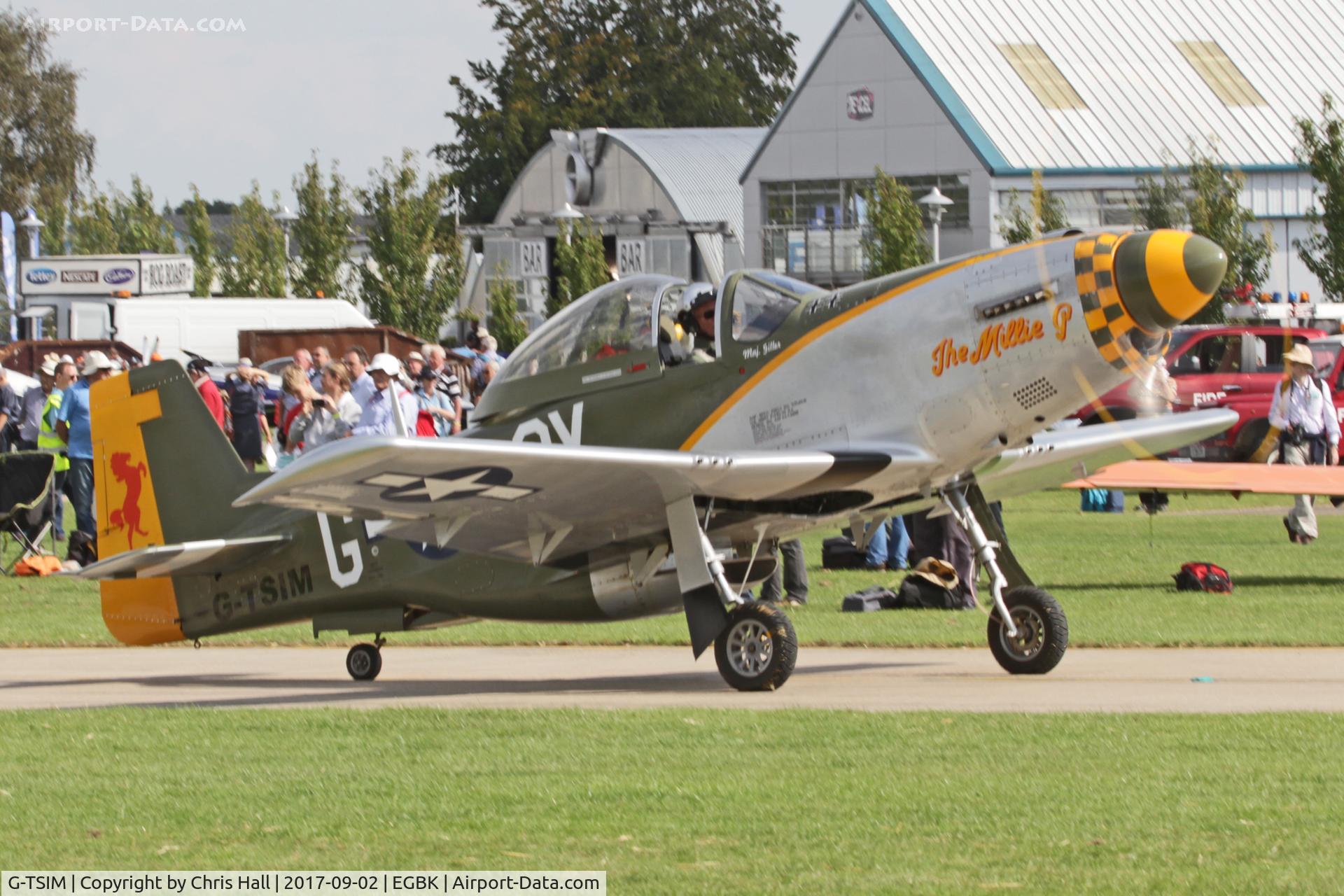 G-TSIM, 2012 Titan T-51 Mustang C/N LAA 355-14964, LAA Rally 2017, Sywell