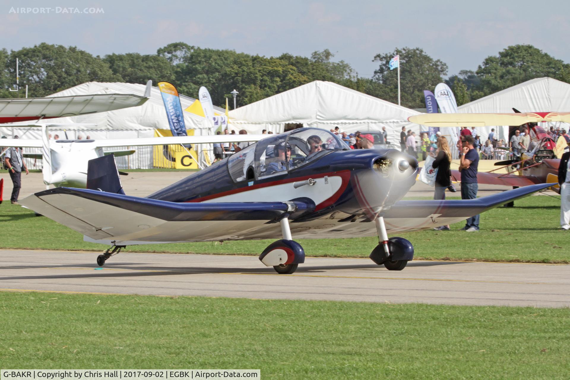 G-BAKR, 1958 SAN Jodel D-117 C/N 814, LAA Rally 2017, Sywell