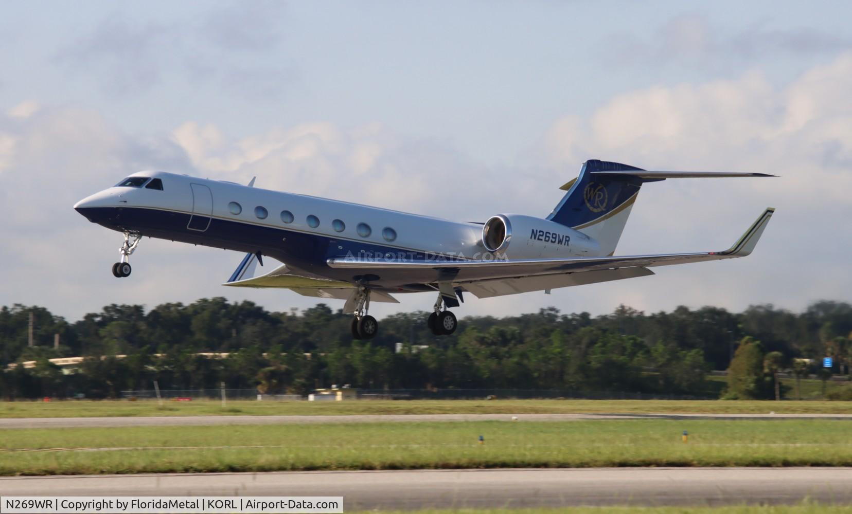 N269WR, 2006 Gulfstream Aerospace GV-SP (G550) C/N 5153, G550 zx 
