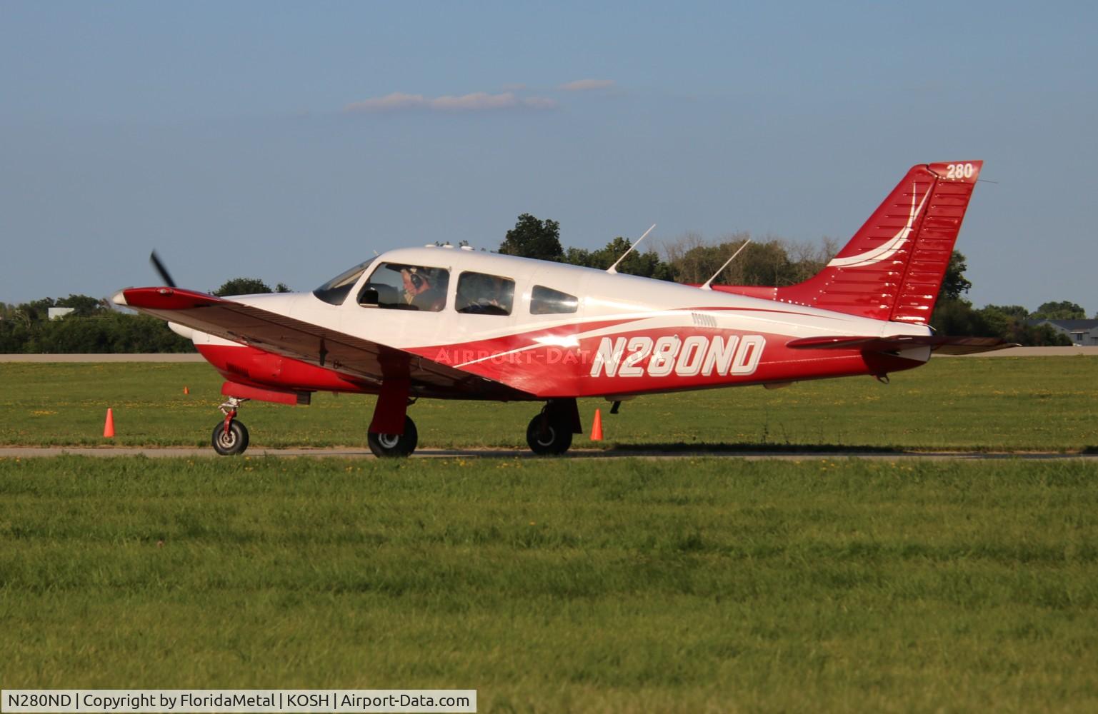 N280ND, 1998 Piper PA-28R-201 Cherokee Arrow III C/N 2844014, PA-28R-201 zx 