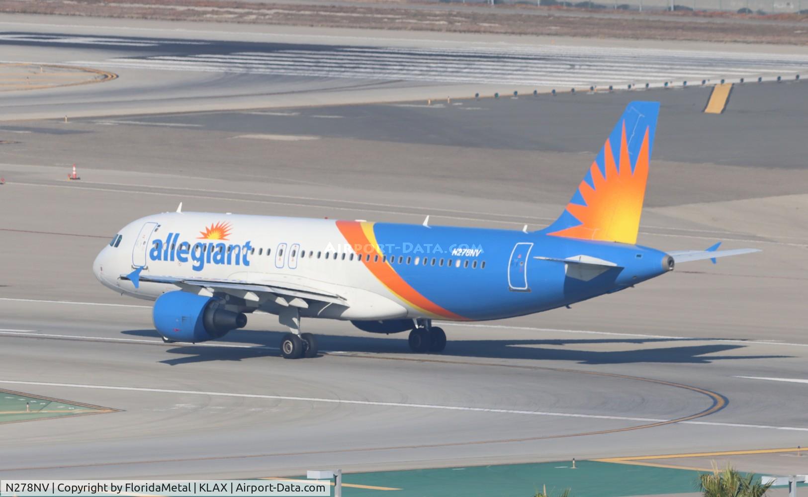 N278NV, 2010 Airbus A320-214 C/N 4253, AAY A320 zx lax-bis