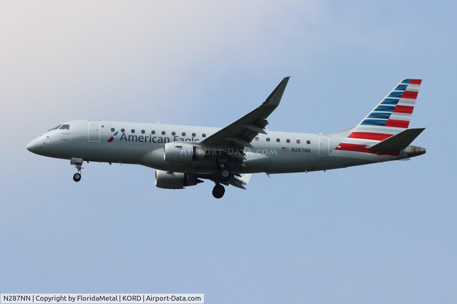 N287NN, 2019 Embraer ERJ-175 C/N 17000828, ENY/AE E175 zx elp-ord