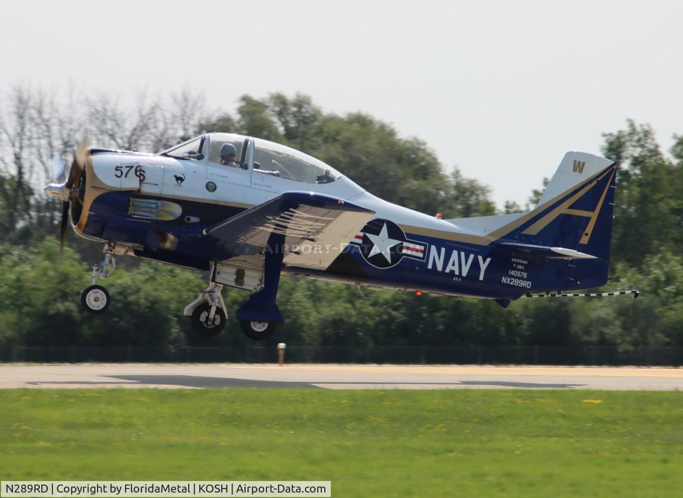 N289RD, 1956 North American T-28C Trojan C/N 226-153, T-28 zx