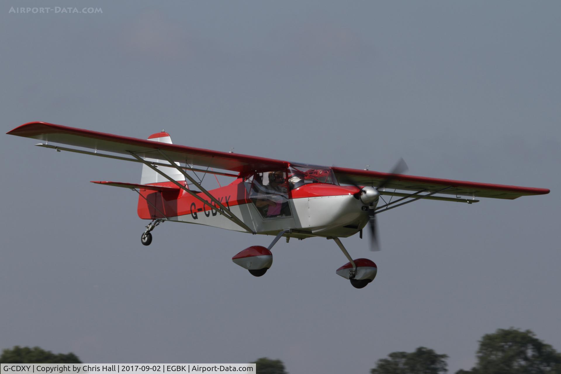G-CDXY, 2007 Skystar Kitfox Series 7 C/N PFA 172D-14112, LAA Rally 2017, Sywell