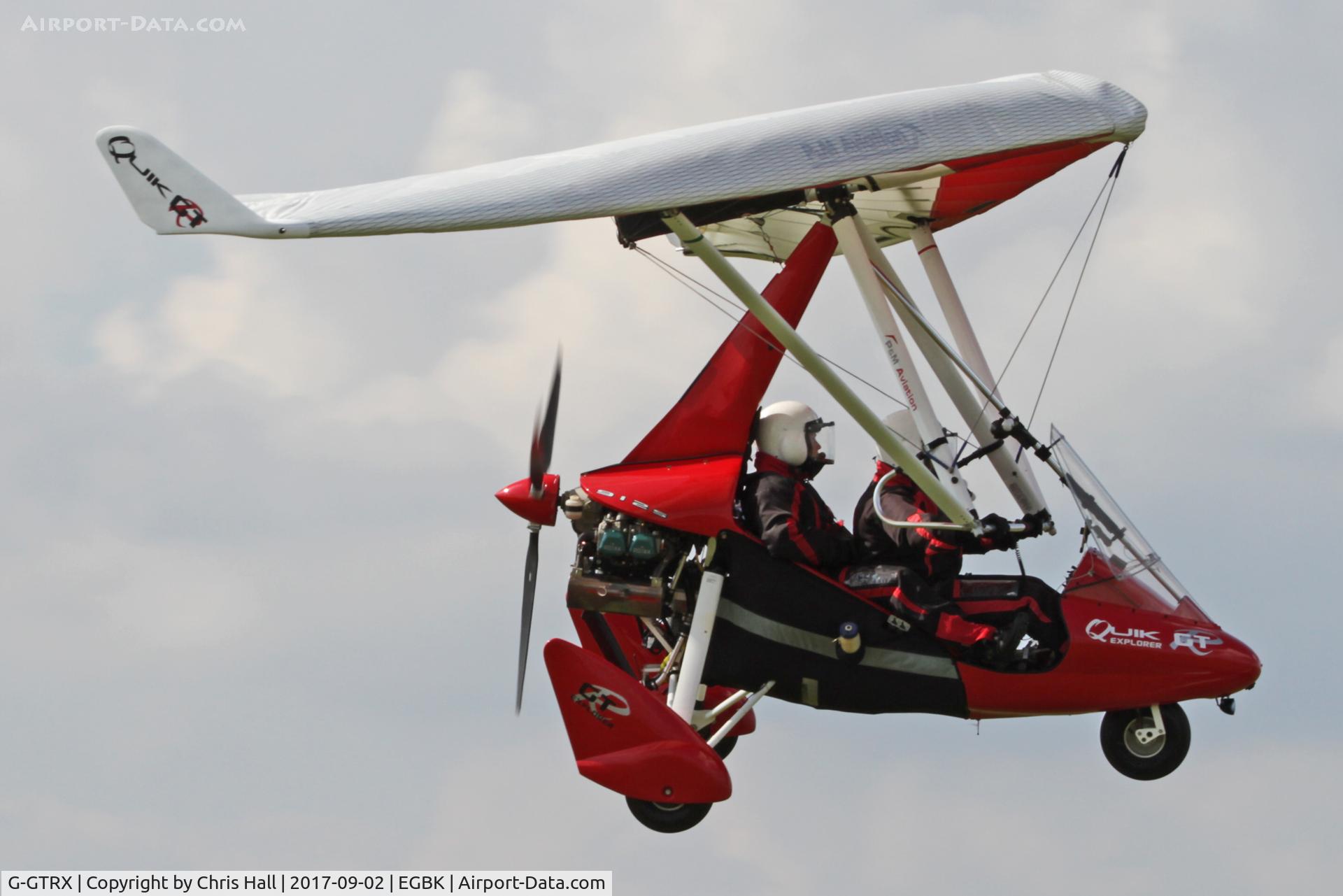 G-GTRX, 2013 P & M Aviation Ltd Quik GTR C/N 8646, LAA Rally 2017, Sywell