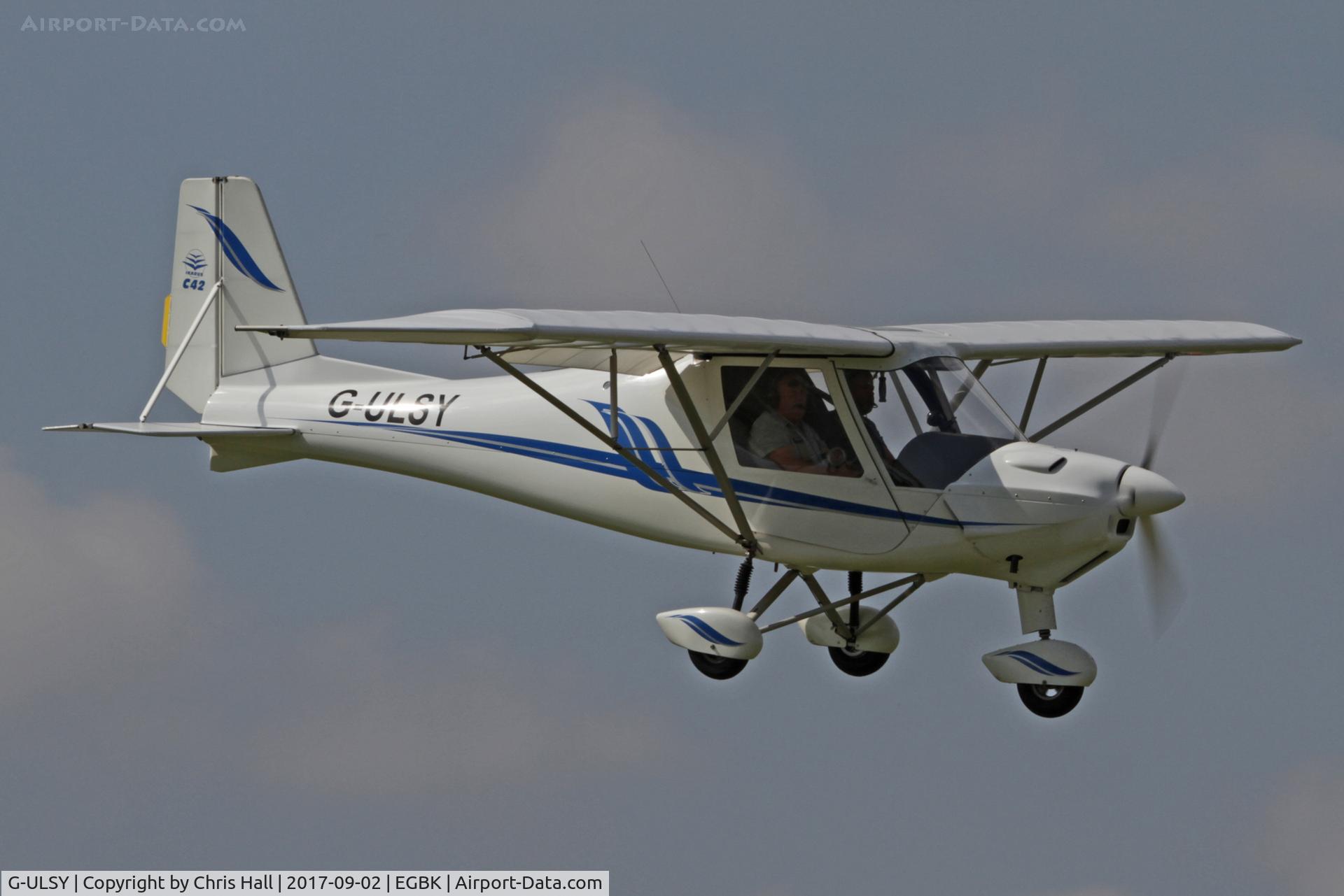 G-ULSY, 2004 Comco Ikarus C42 FB80 C/N 0405-6603, LAA Rally 2017, Sywell