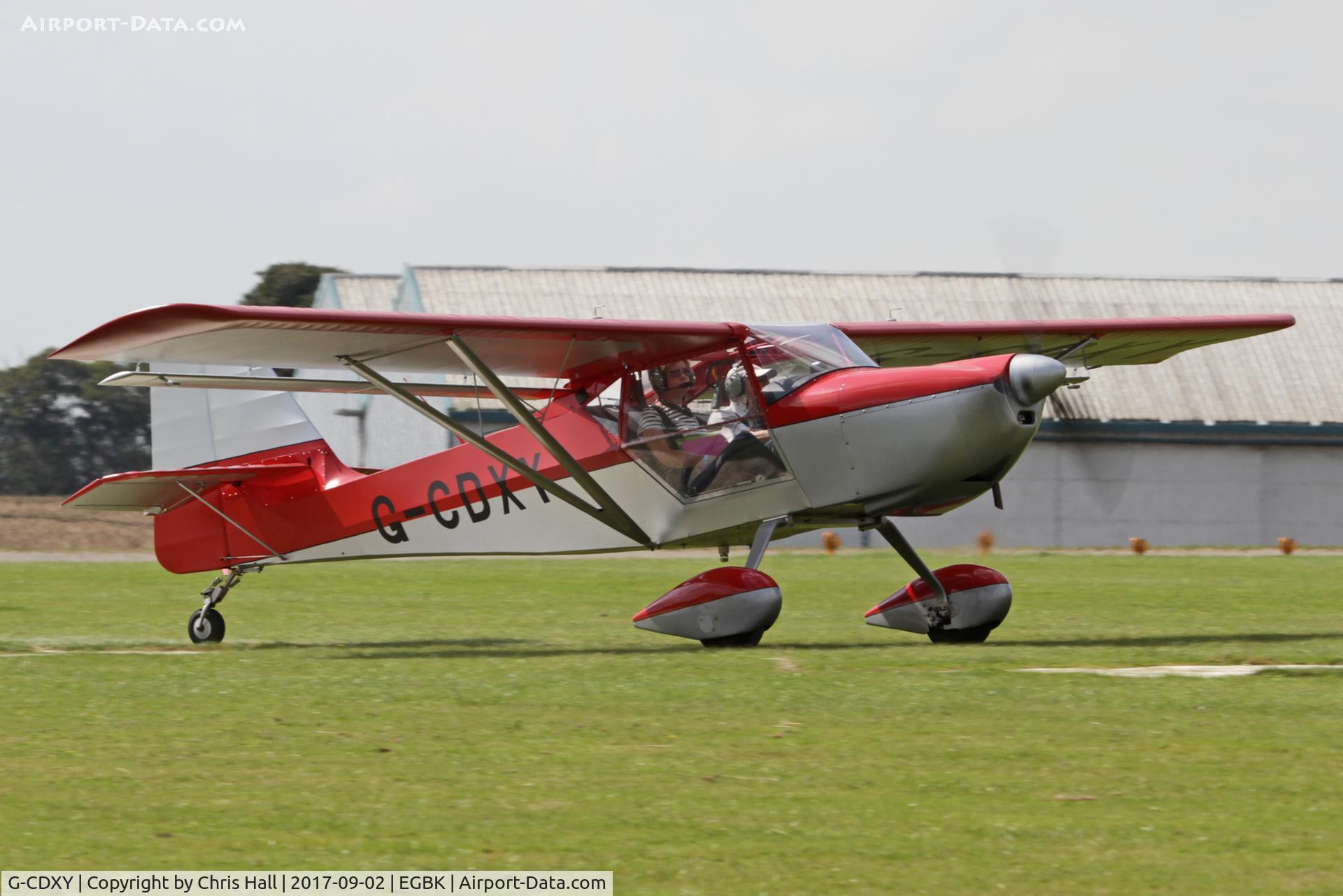 G-CDXY, 2007 Skystar Kitfox Series 7 C/N PFA 172D-14112, LAA Rally 2017, Sywell