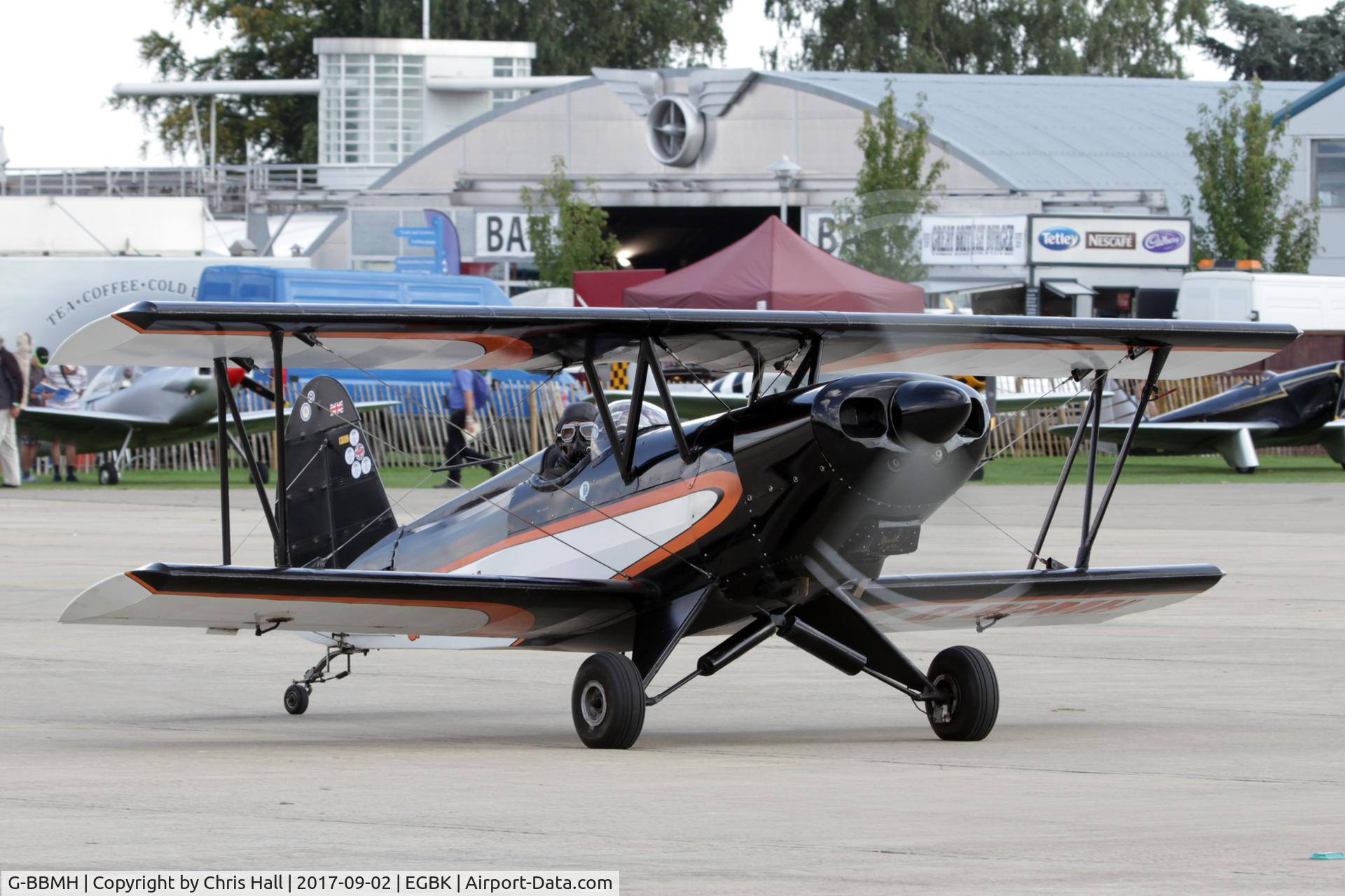 G-BBMH, 1982 EAA Biplane Model P-1 C/N PFA 1348, LAA Rally 2017, Sywell